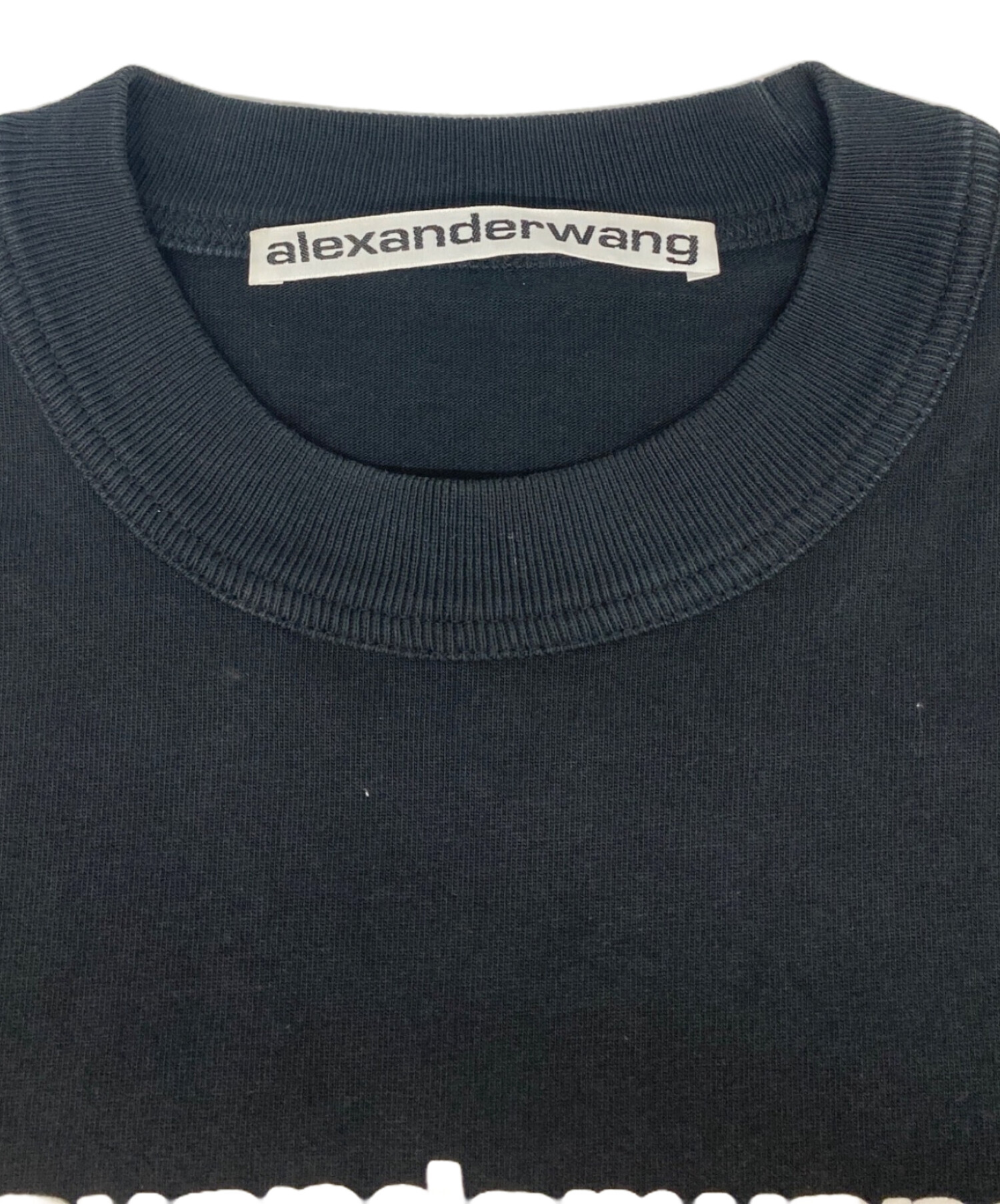 中古・古着通販】ALEXANDER WANG (アレキサンダーワン) ロゴ刺繍ロング 