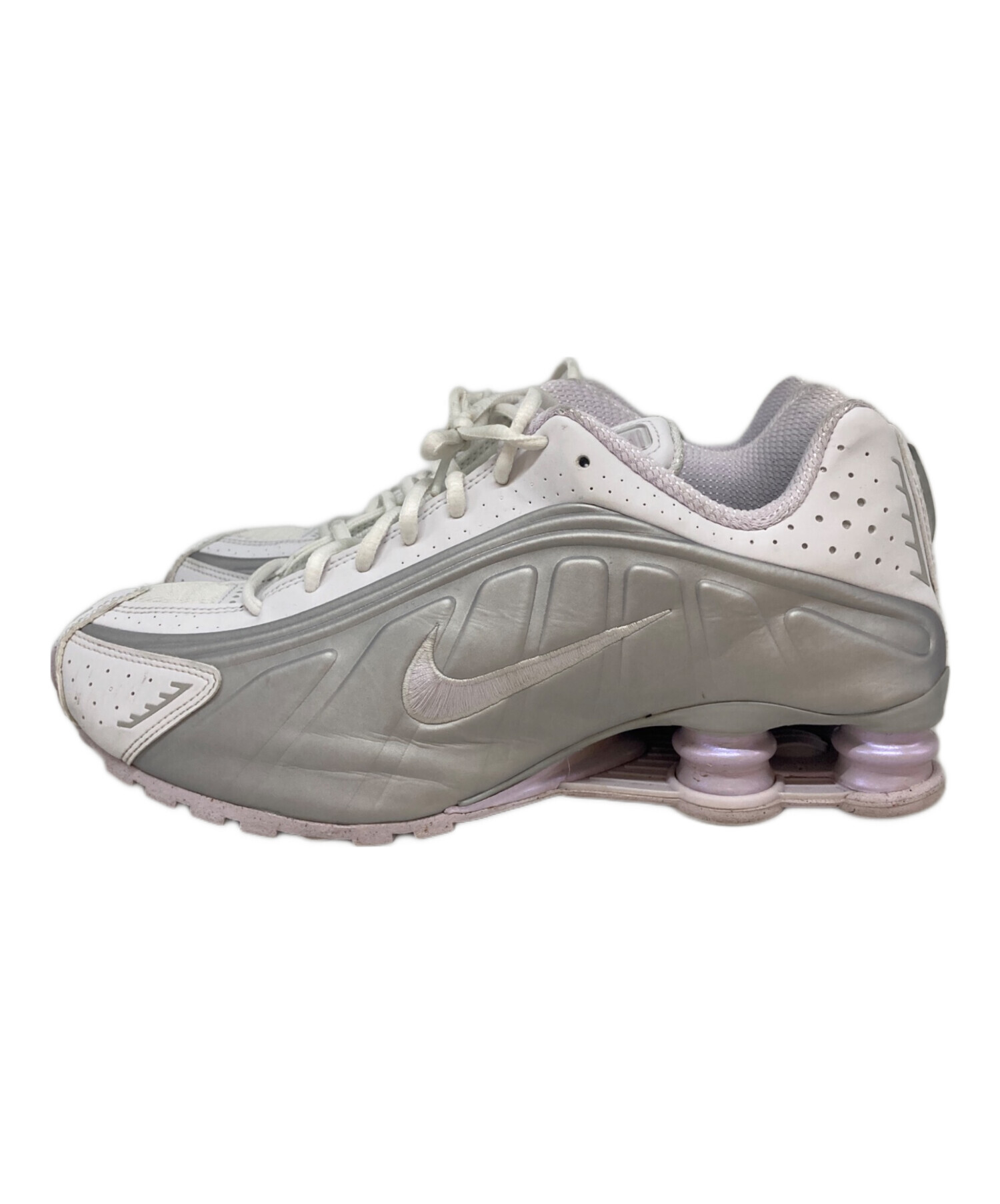 中古・古着通販】NIKE (ナイキ) ウィメンズ ショックス R4 グレー 