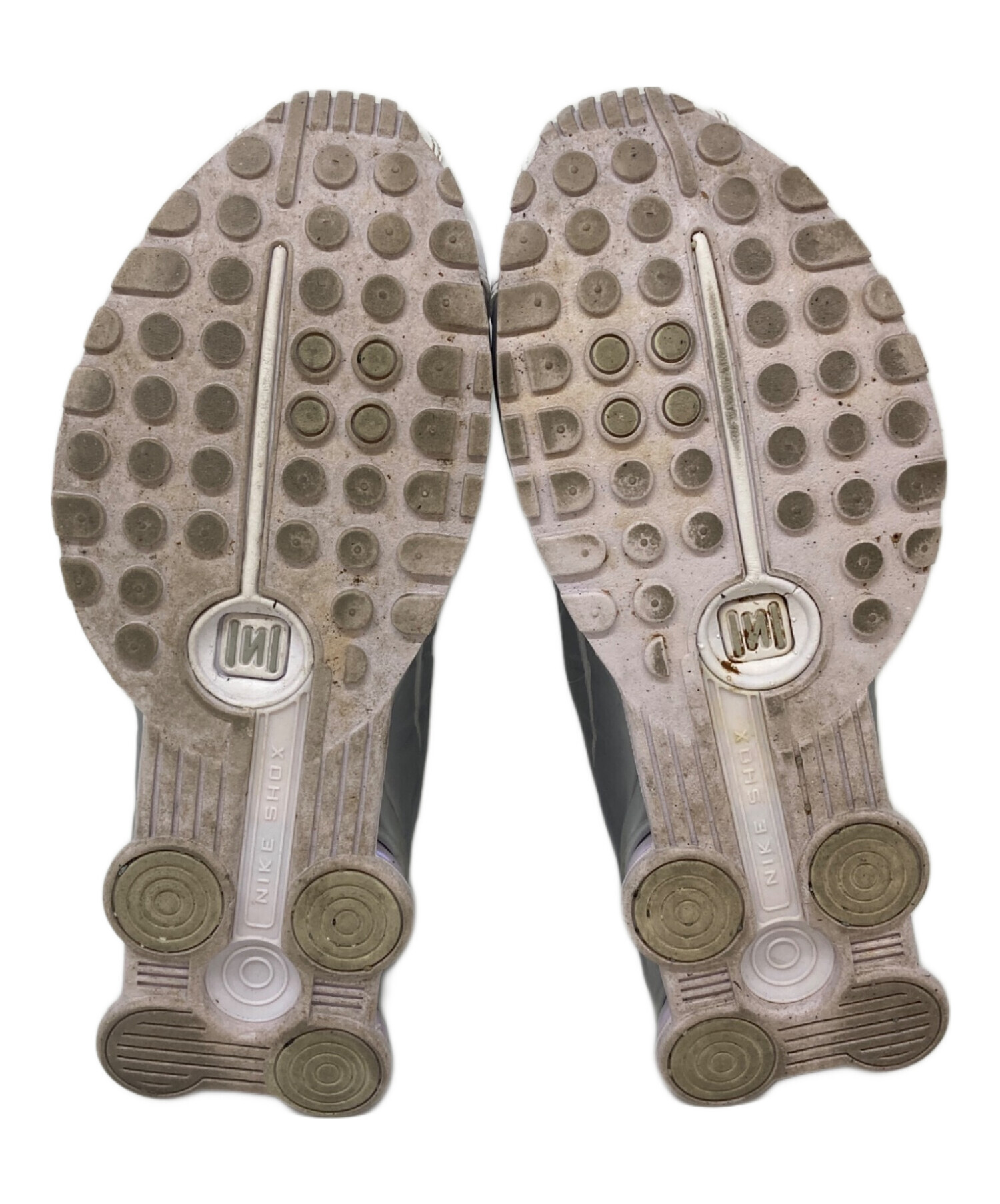 中古・古着通販】NIKE (ナイキ) ウィメンズ ショックス R4 グレー 
