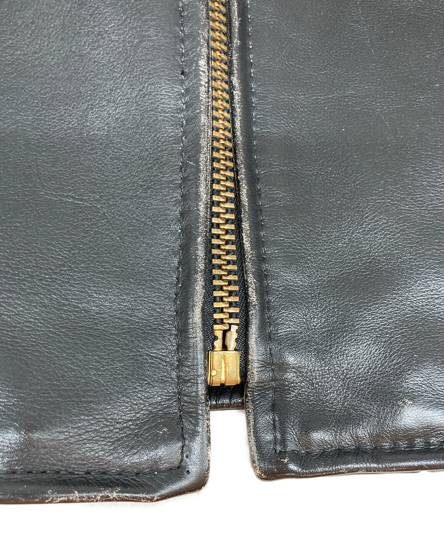 中古・古着通販】VANSON (バンソン) シングルライダースジャケット