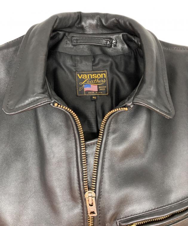 VANSON TYPE F VINTAGE 40 旧タグ シングルライダース VANSON TYPE F VINTAGE 40 旧タグ シングルライダース - メルカリ