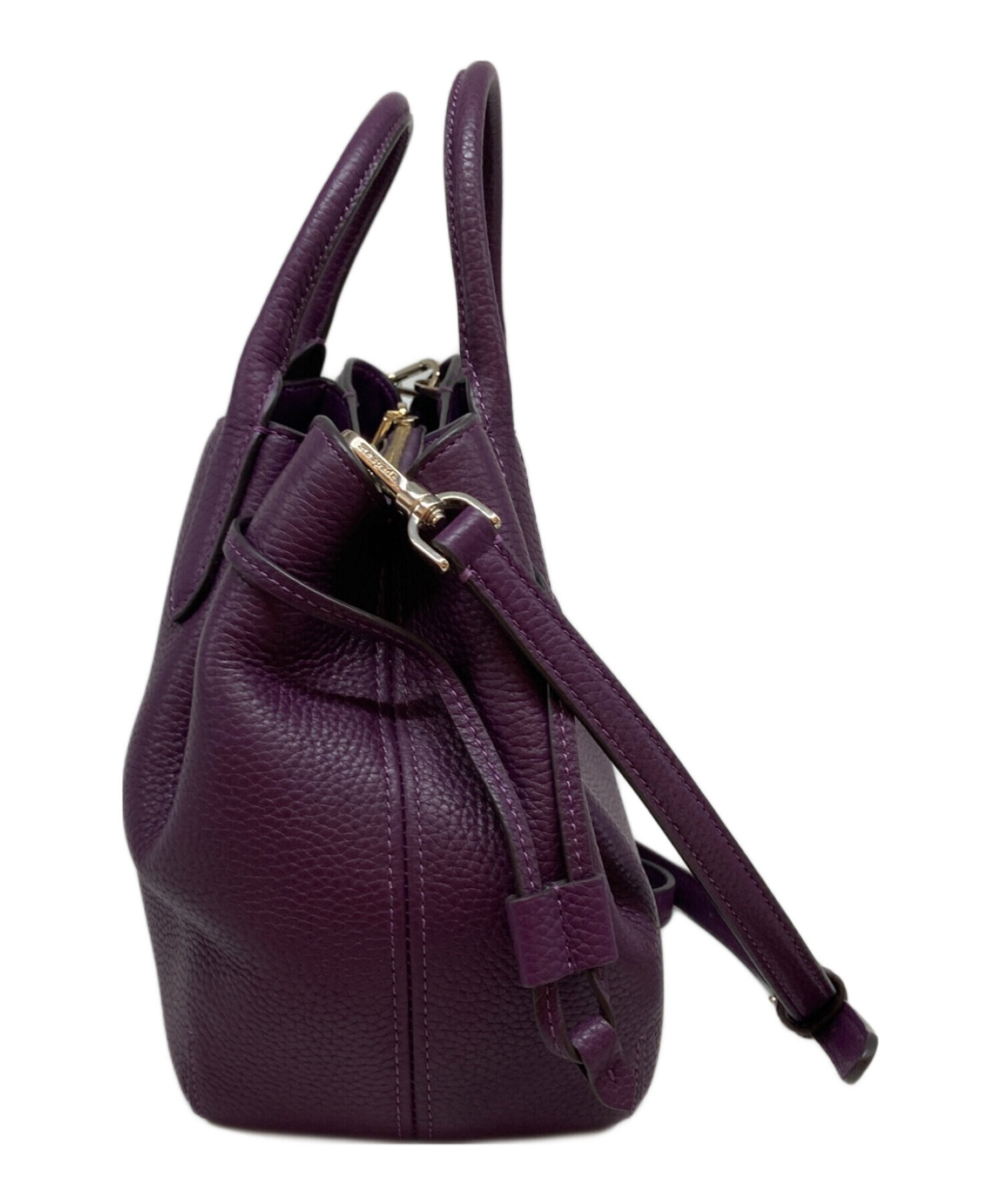 ケイトスペード ダンプリング スモール サッチェルパープル系新品未使用 中古・古着通販】Kate Spade (ケイトスペード) ダンプリング スモール