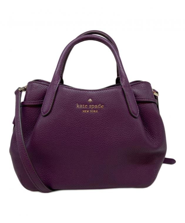 ケイトスペード ダンプリング スモール サッチェルパープル系新品未使用 中古・古着通販】Kate Spade (ケイトスペード) ダンプリング スモール