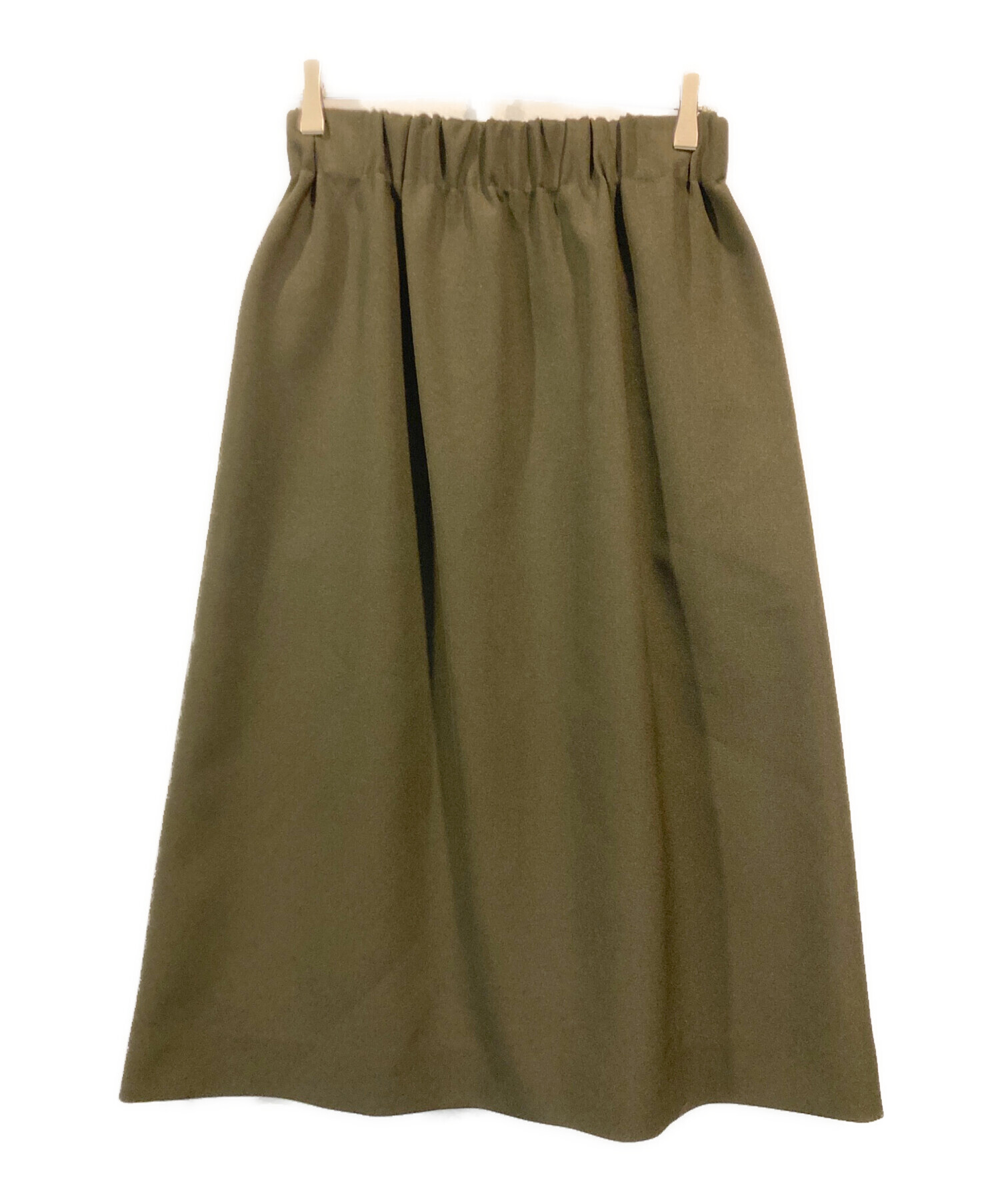中古・古着通販】JIL SANDER (ジルサンダー) ウエストギャザースカート