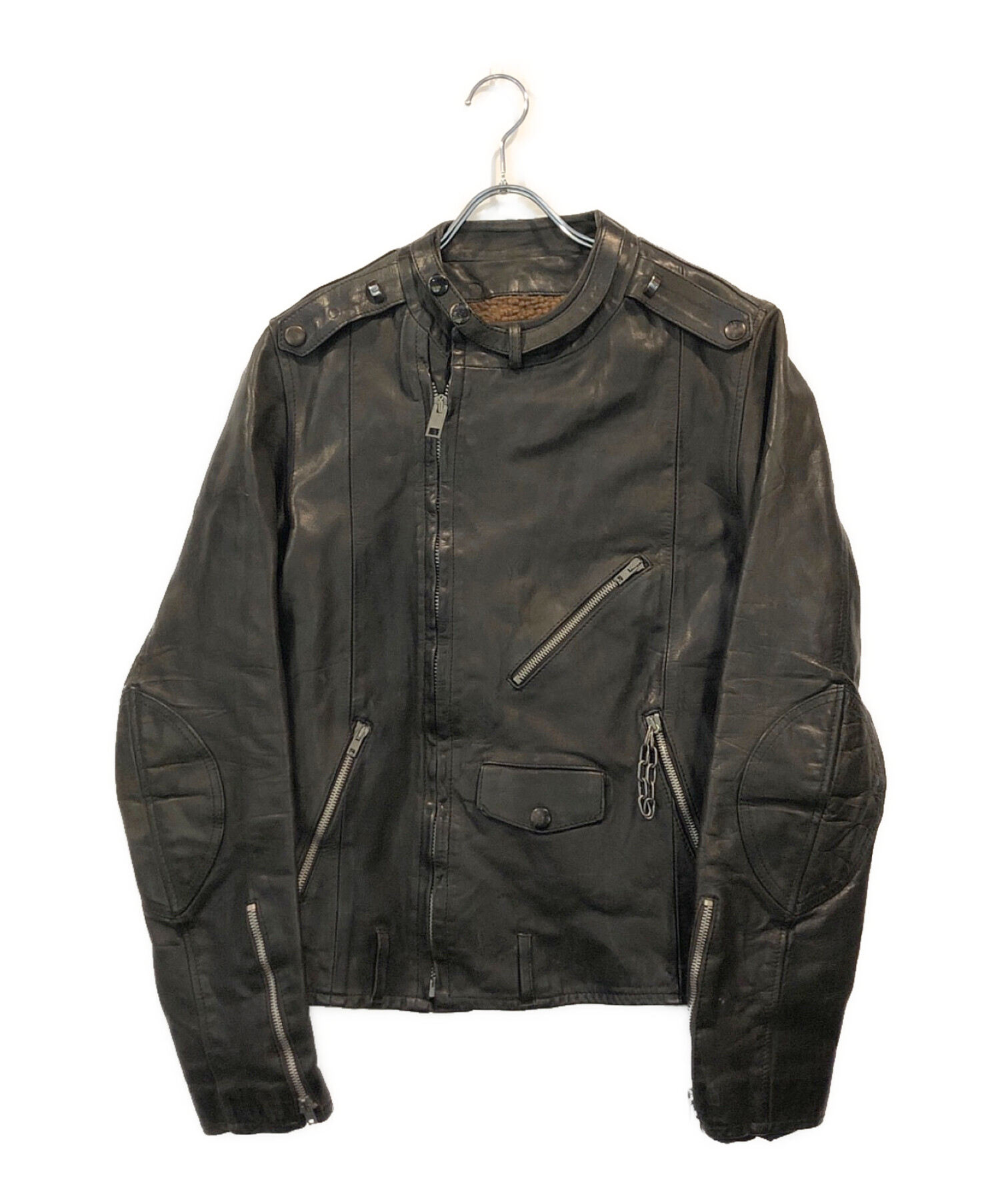 golden goose レザージャケット M ブラック ゴールデングース B