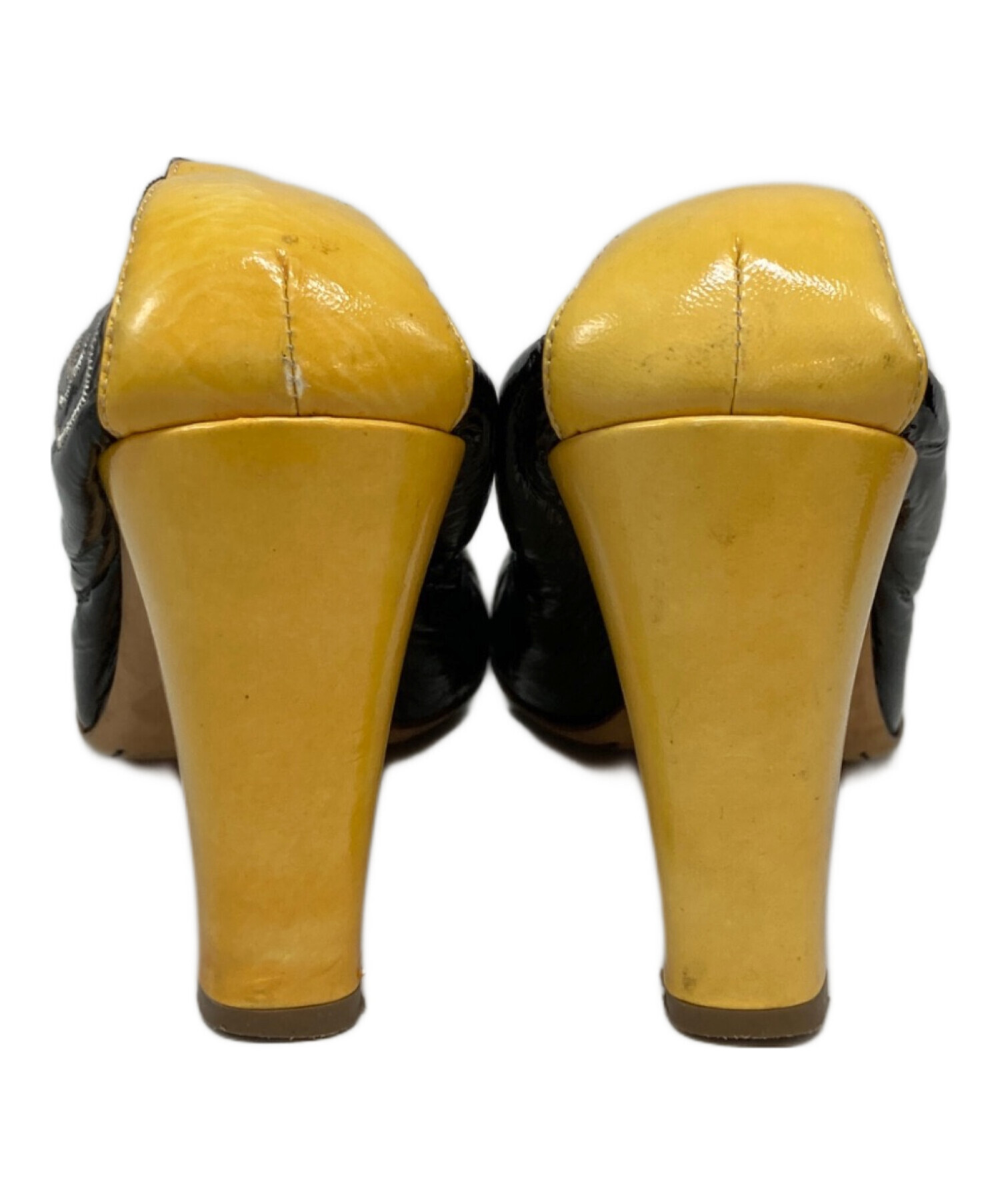 m*y様 CHANEL　ココマーク　レア物　シャネル　ローヒール　パンプス　バレ m*y様 CHANEL ココマーク レア物 シャネル ローヒール パンプス バレ