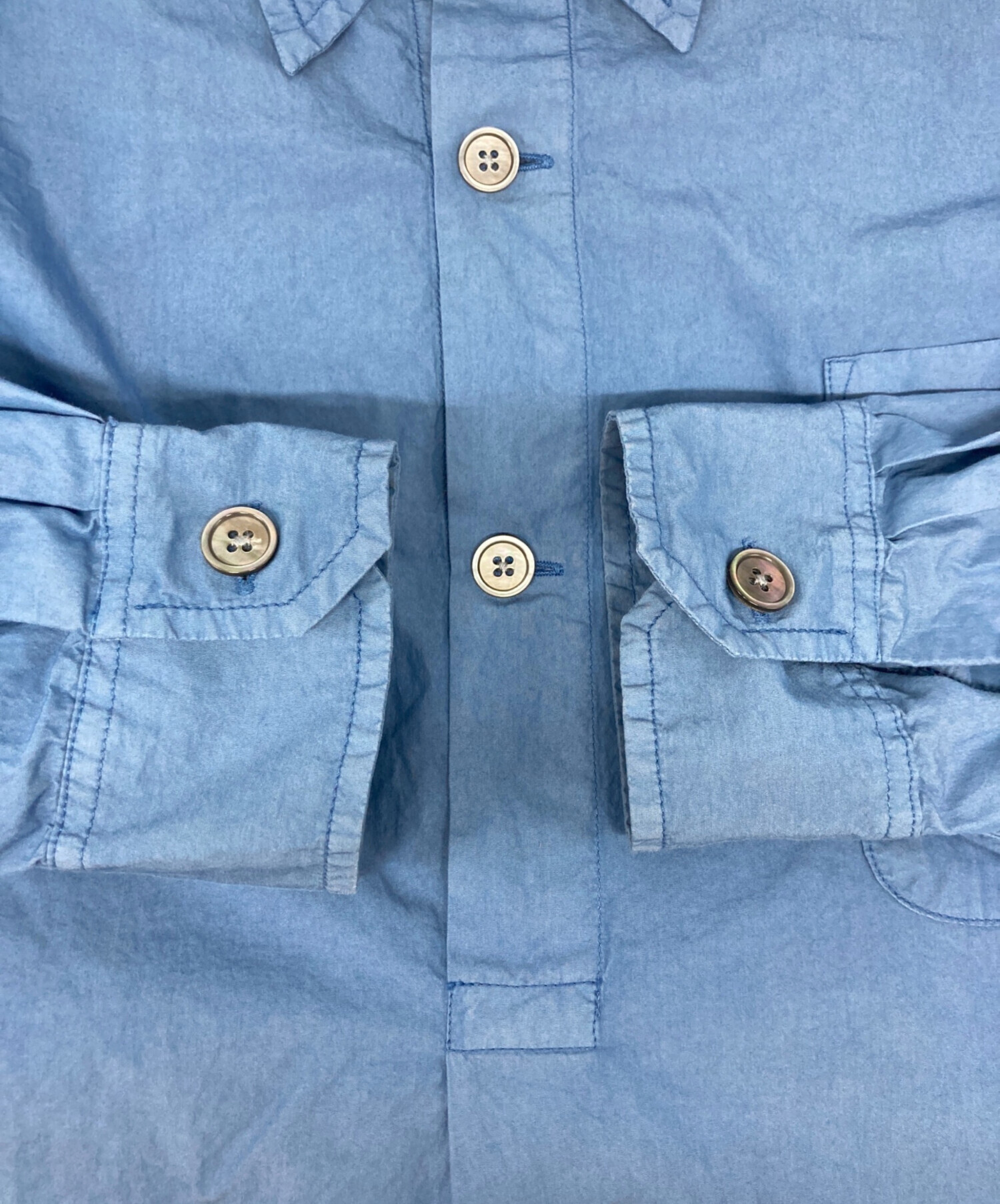 中古・古着通販】OUR LEGACY (アワーレガシー) Popover Shirt スカイ 