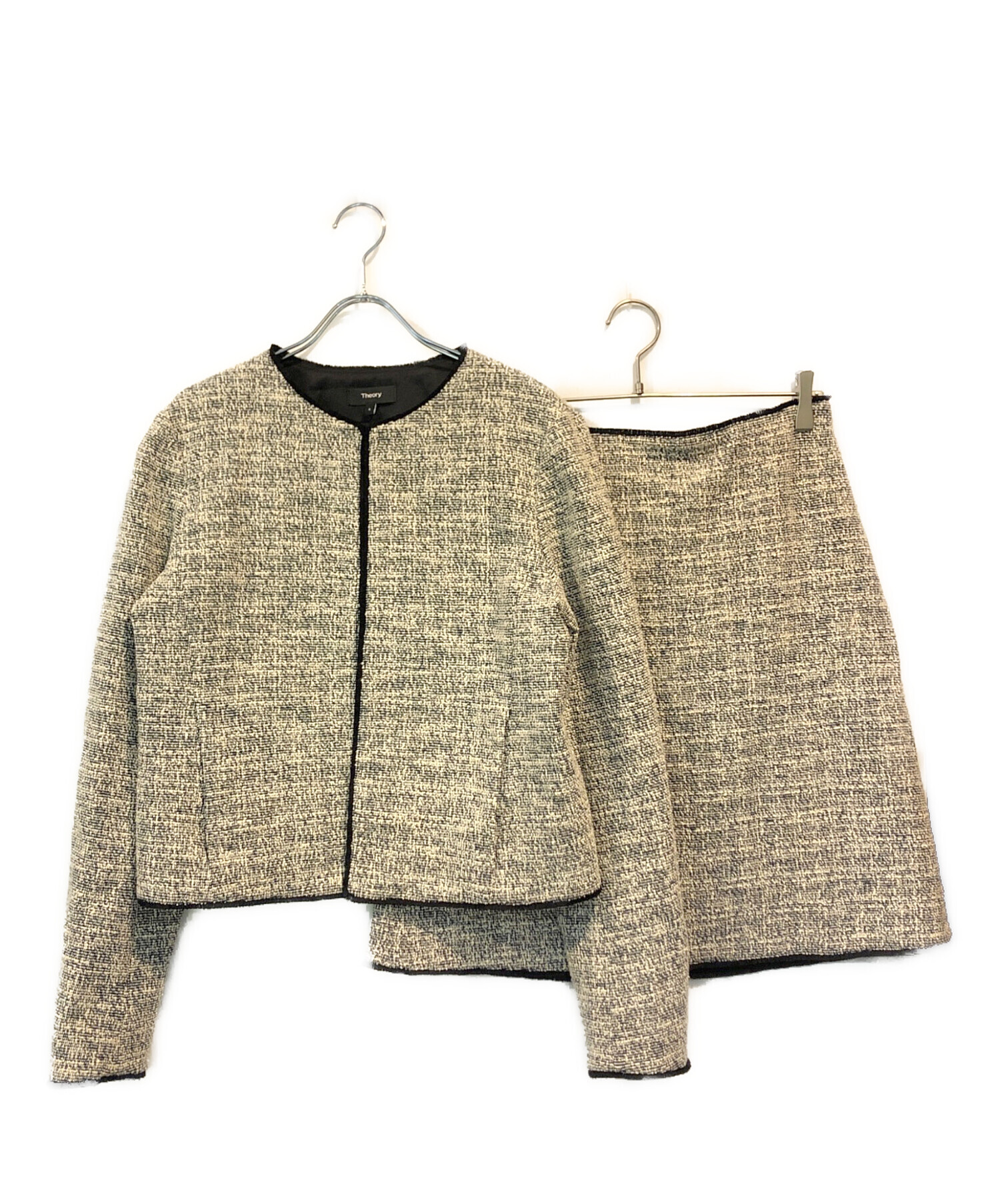 新品未使用 Theory ツイードジャケット Theory luxe - theory luxe 25SS 完売 ツイード ジャケット 新品