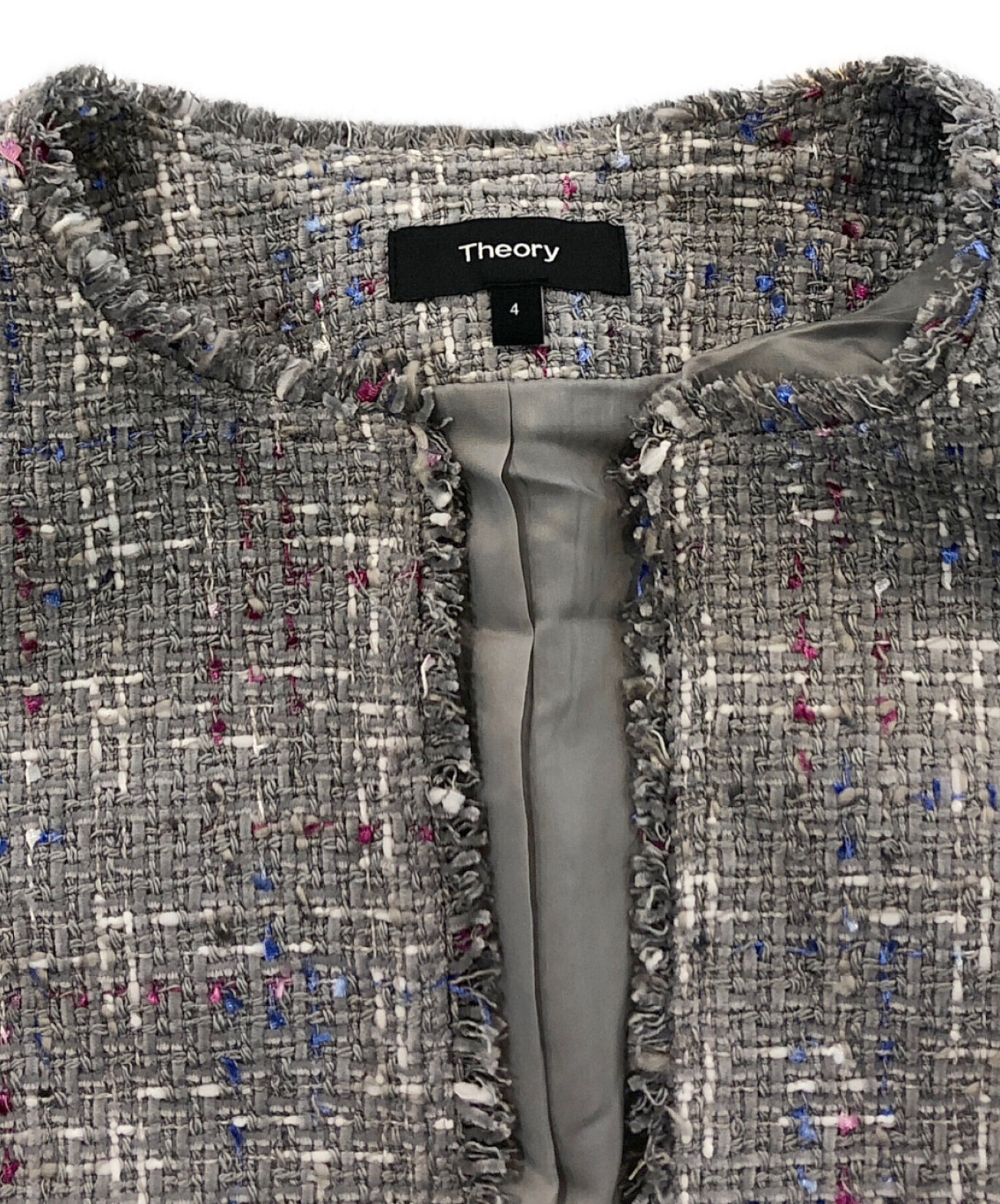 中古・古着通販】theory (セオリー) ミックスツイードジャケット