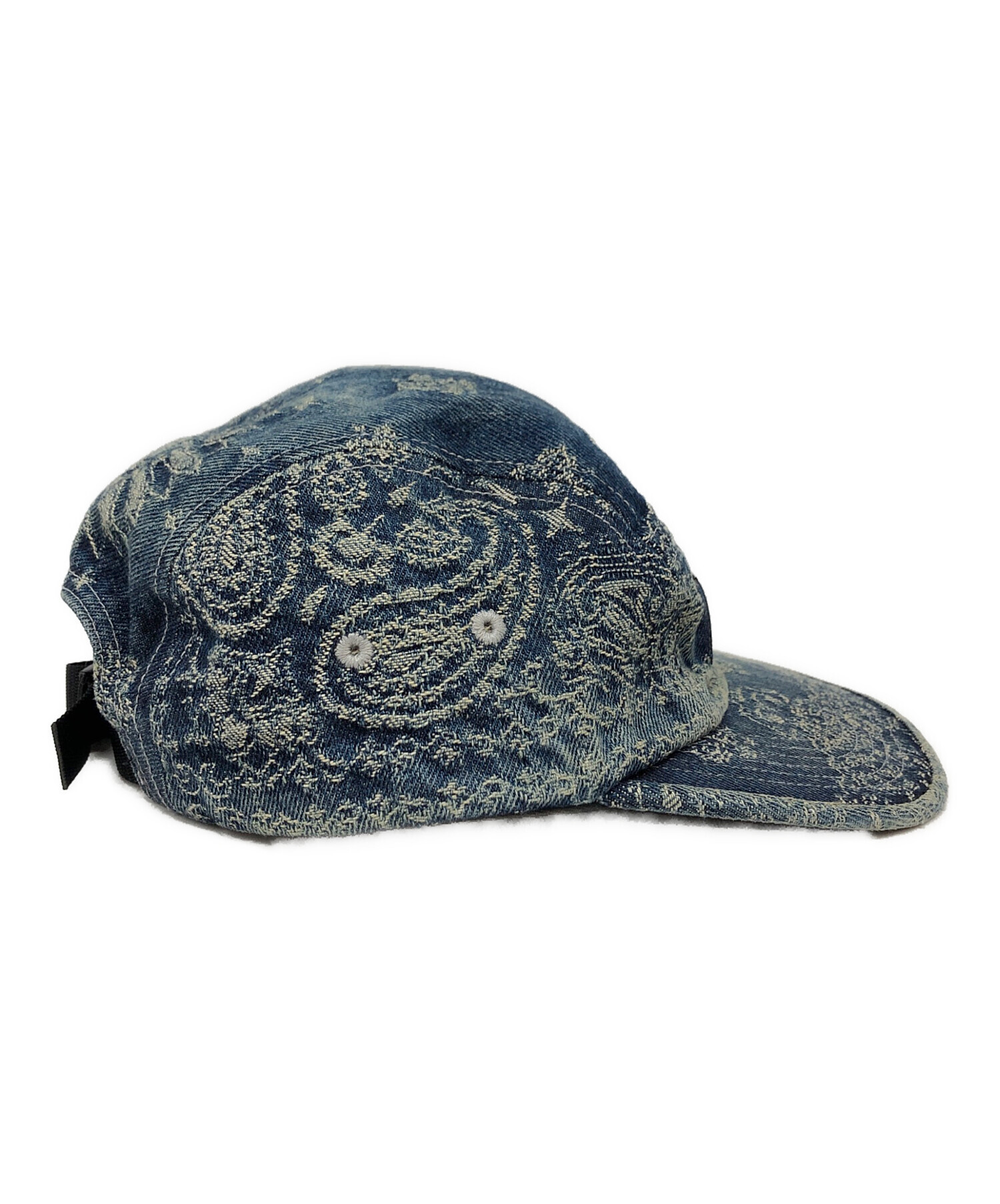 Bandana Jacquard Denim Camp Cap Blue新品 Supreme Jacquard Bandana Denim Camp Cap Blue SS25 | eBay Supreme