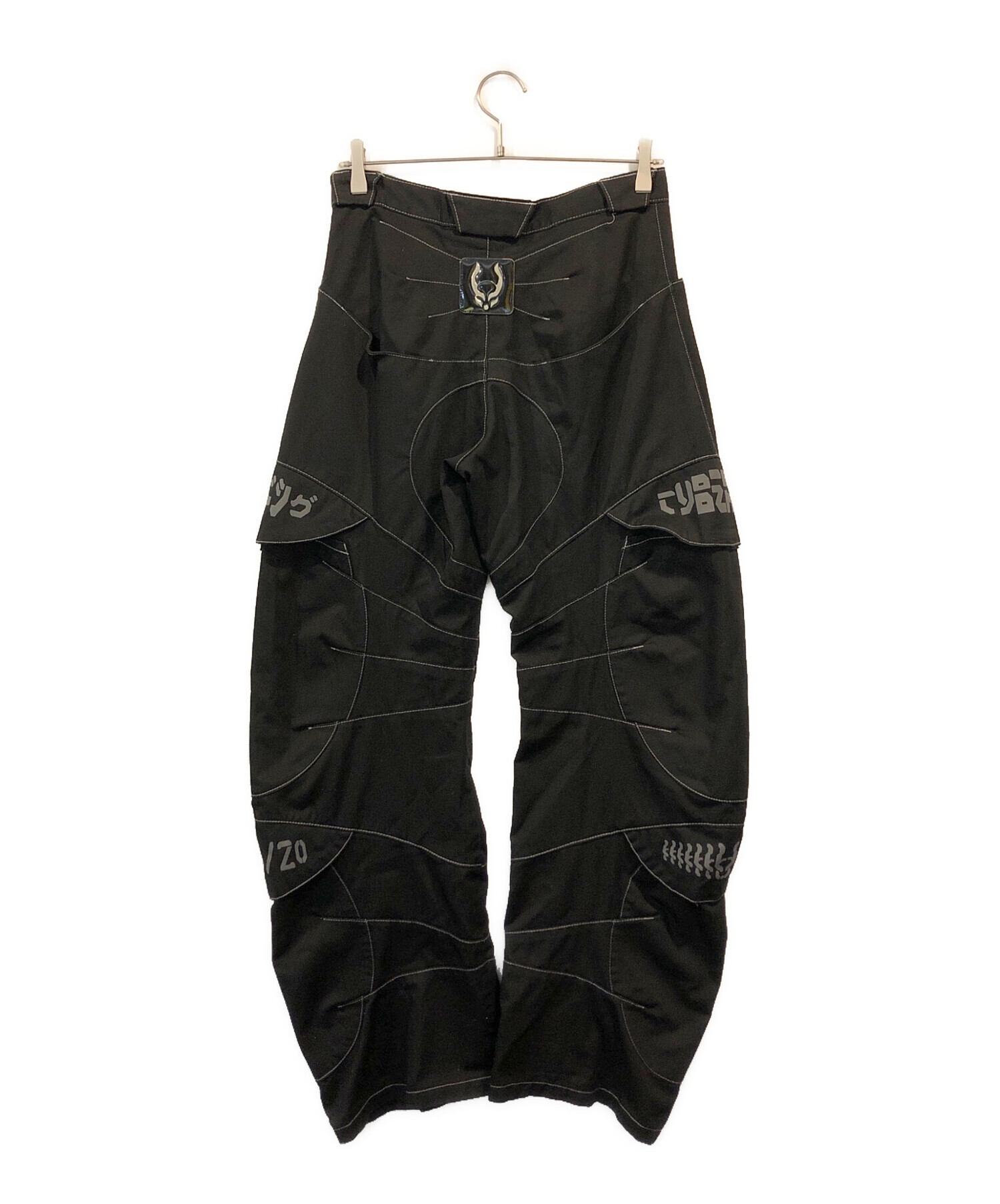 新品・タグ付】CYBERDOG サイバードッグ ムーンパンツ 00s S 黒