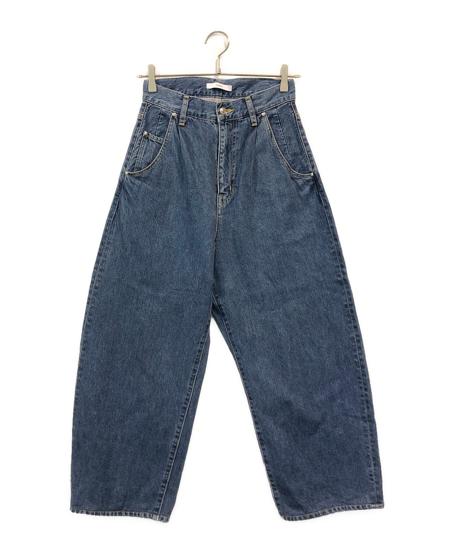 中古・古着通販】ASTRAET (アストラット) CO タック ワイド デニム