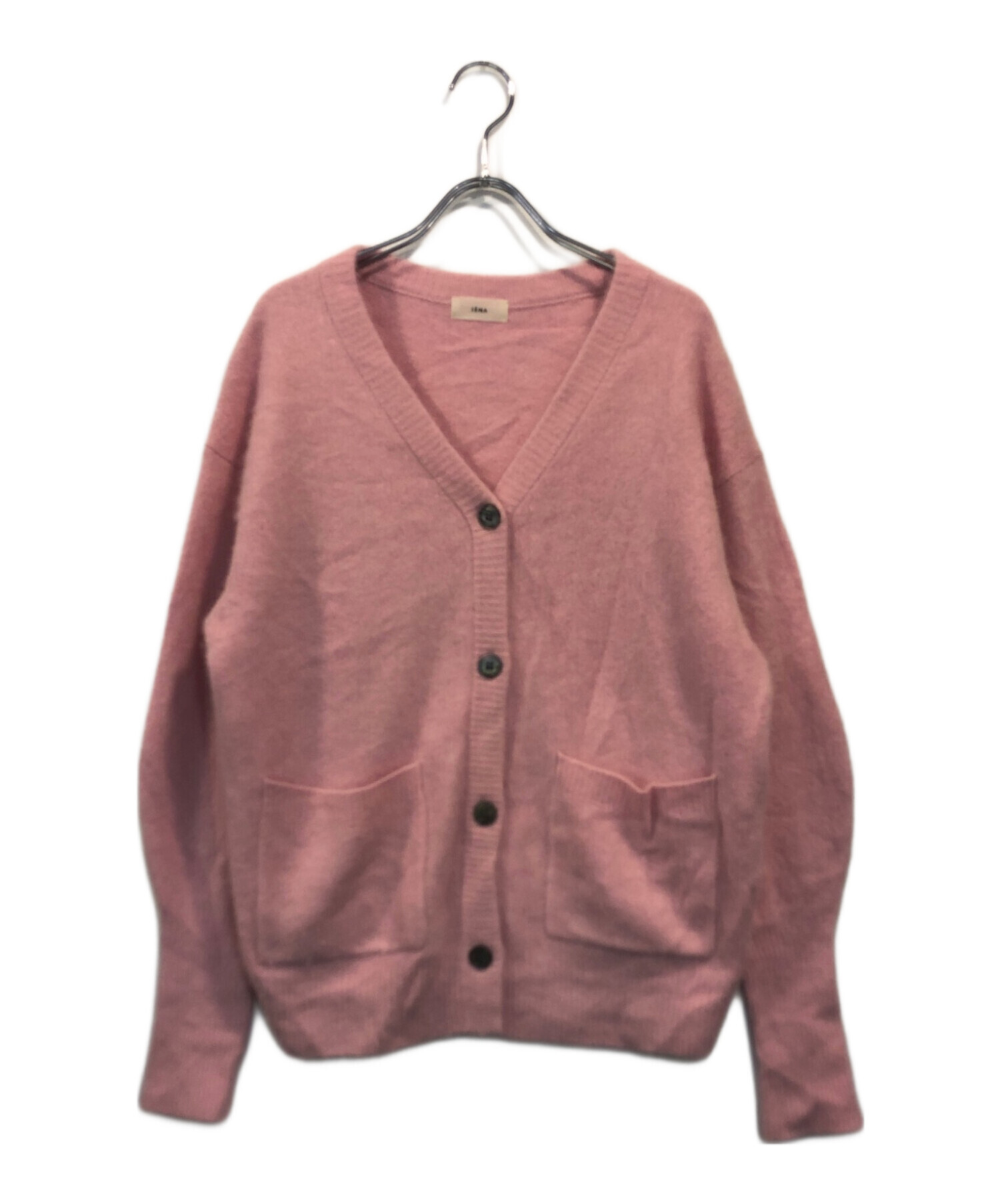 中古・古着通販】IENA (イエナ) fluffy ファーカーディガン ピンク