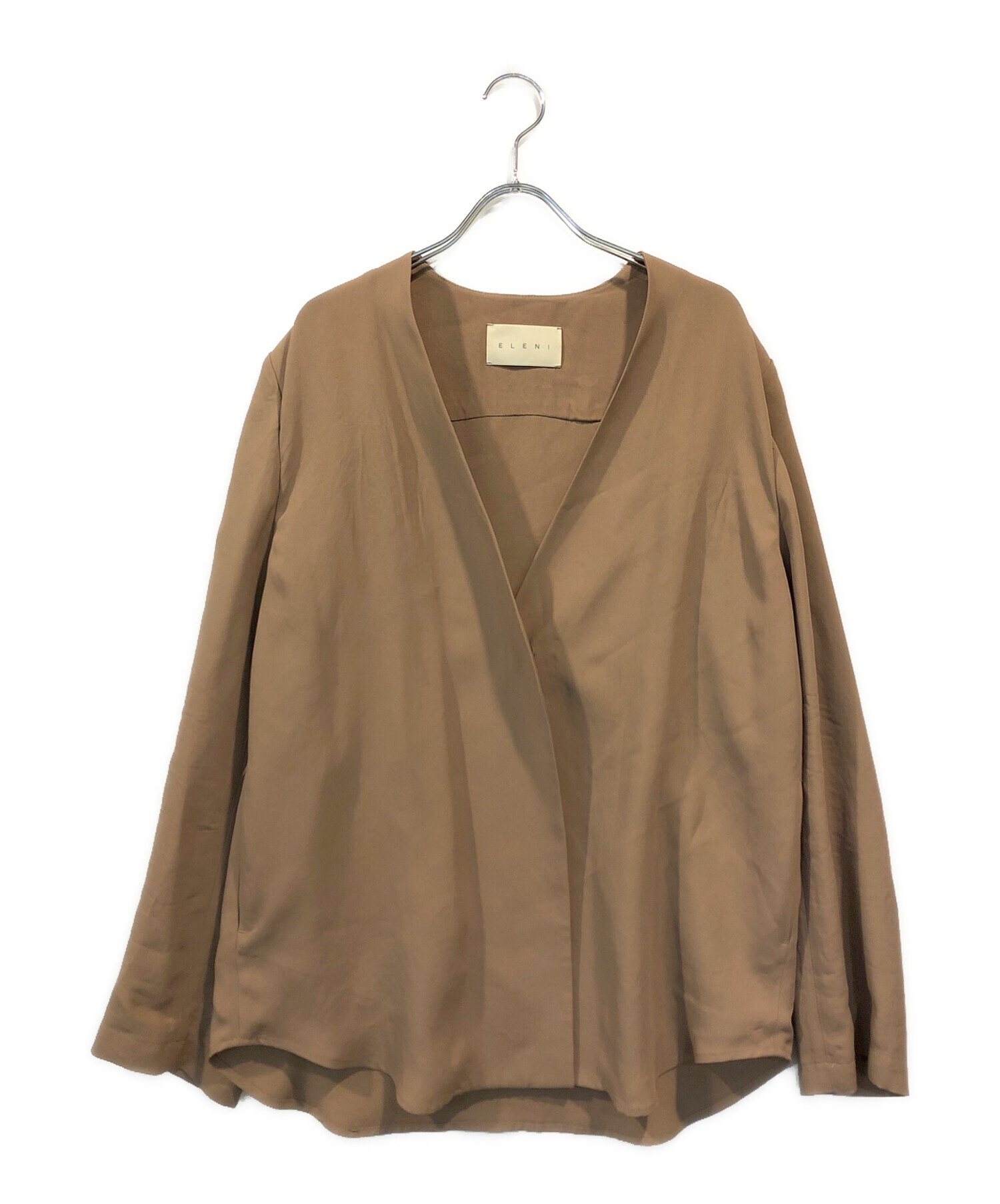 ELENI エルニ NOBLE ライトクロスジャケット 38 定価41800円