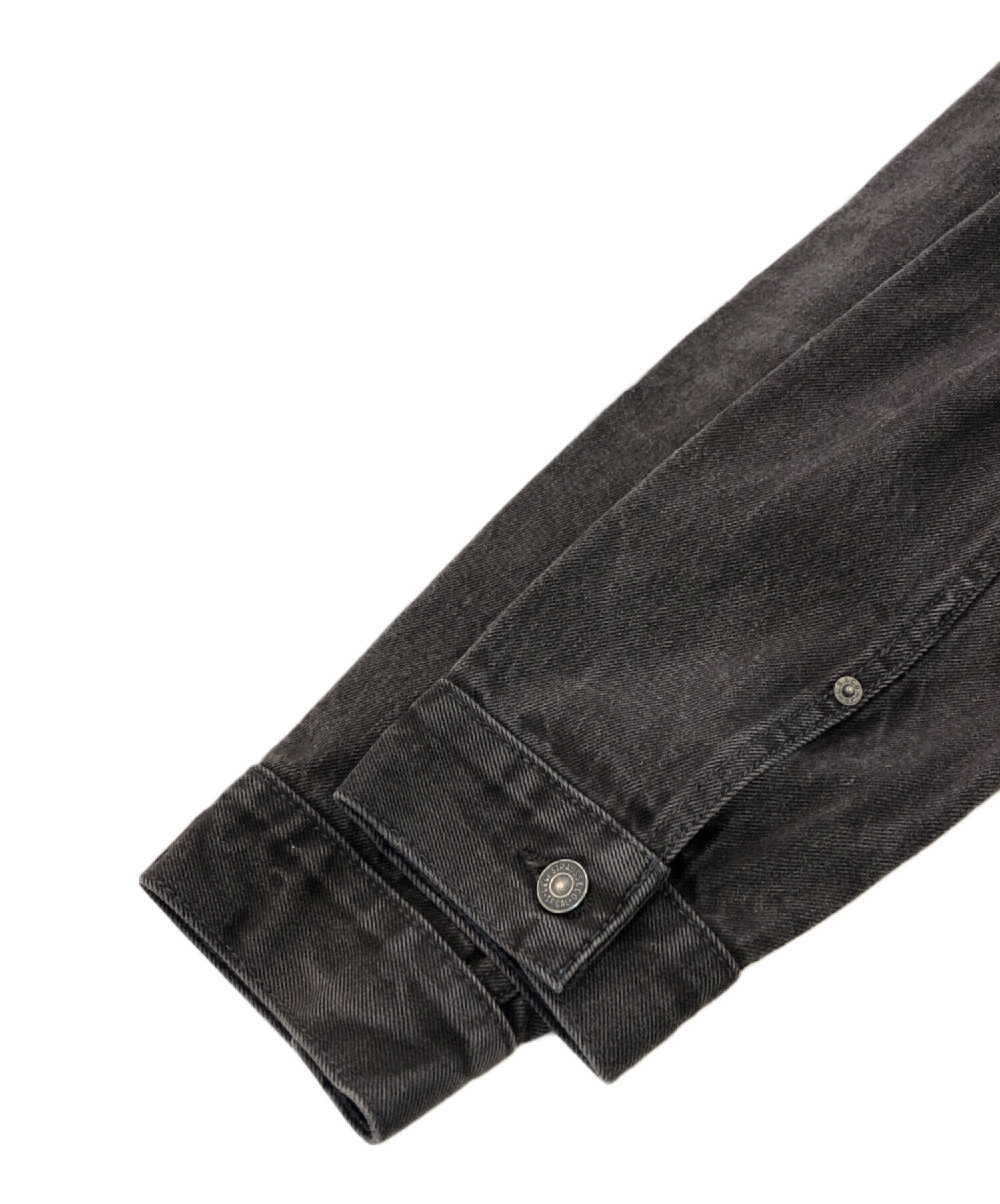 中古・古着通販】LEVI'S (リーバイス) 70797ブラックデニムジャケット