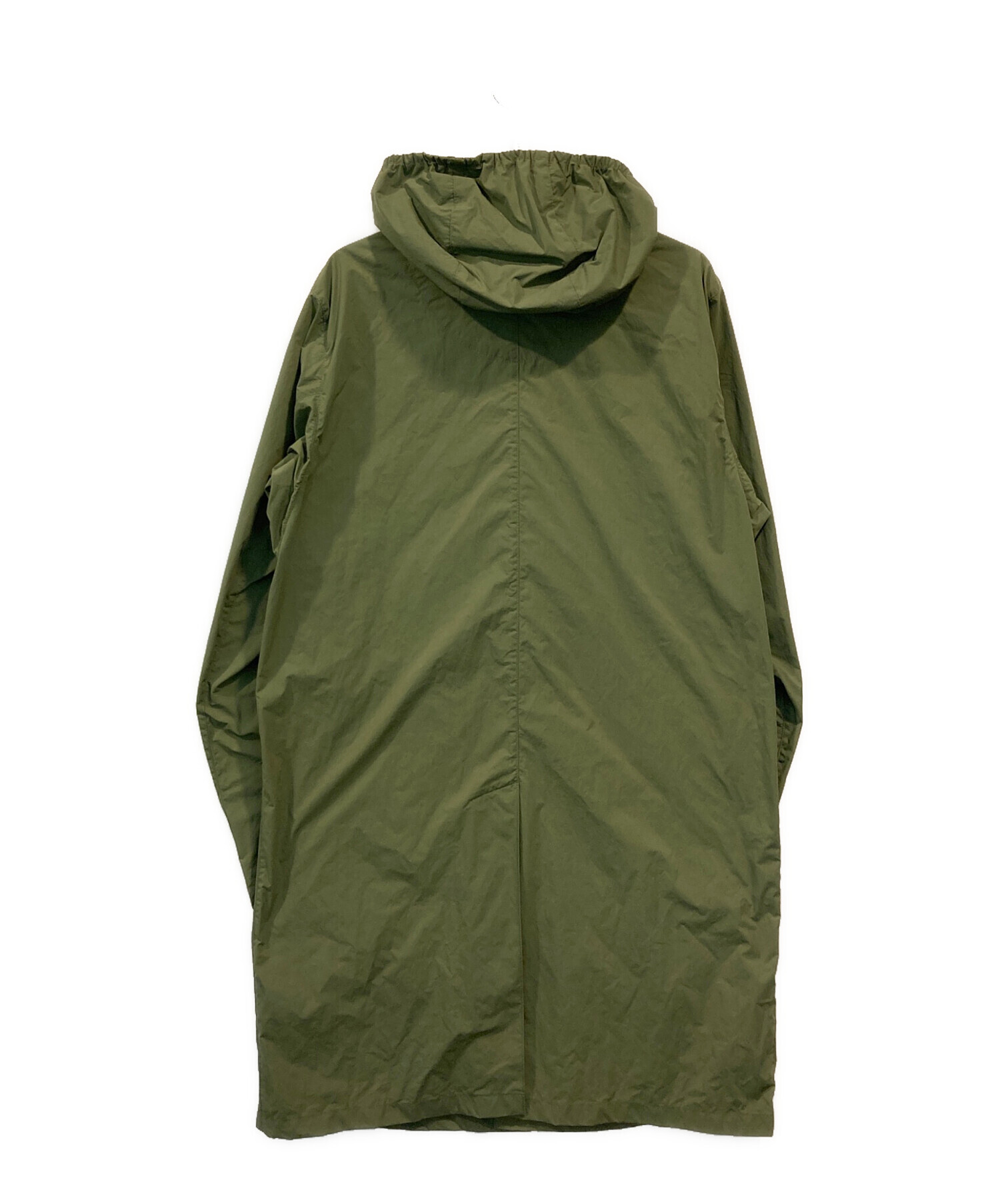 新品 HERNO ウォーターレペレントナイロンフーディーコート 撥水 46 中古・古着通販】HERNO (ヘルノ) ウォーターレペレントナイロン