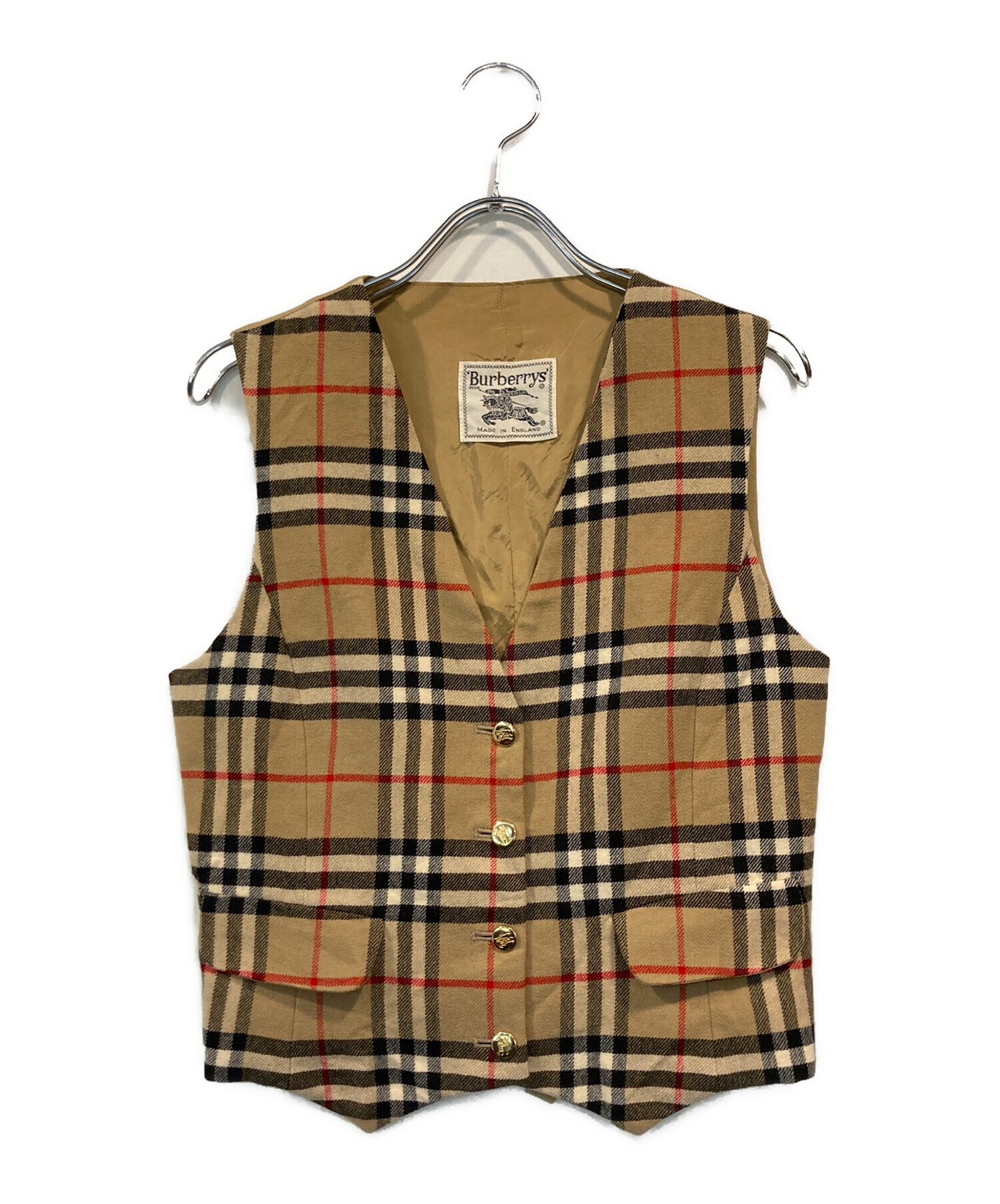 中古・古着通販】Burberry's (バーバリーズ) 金ボタンノバチェック
