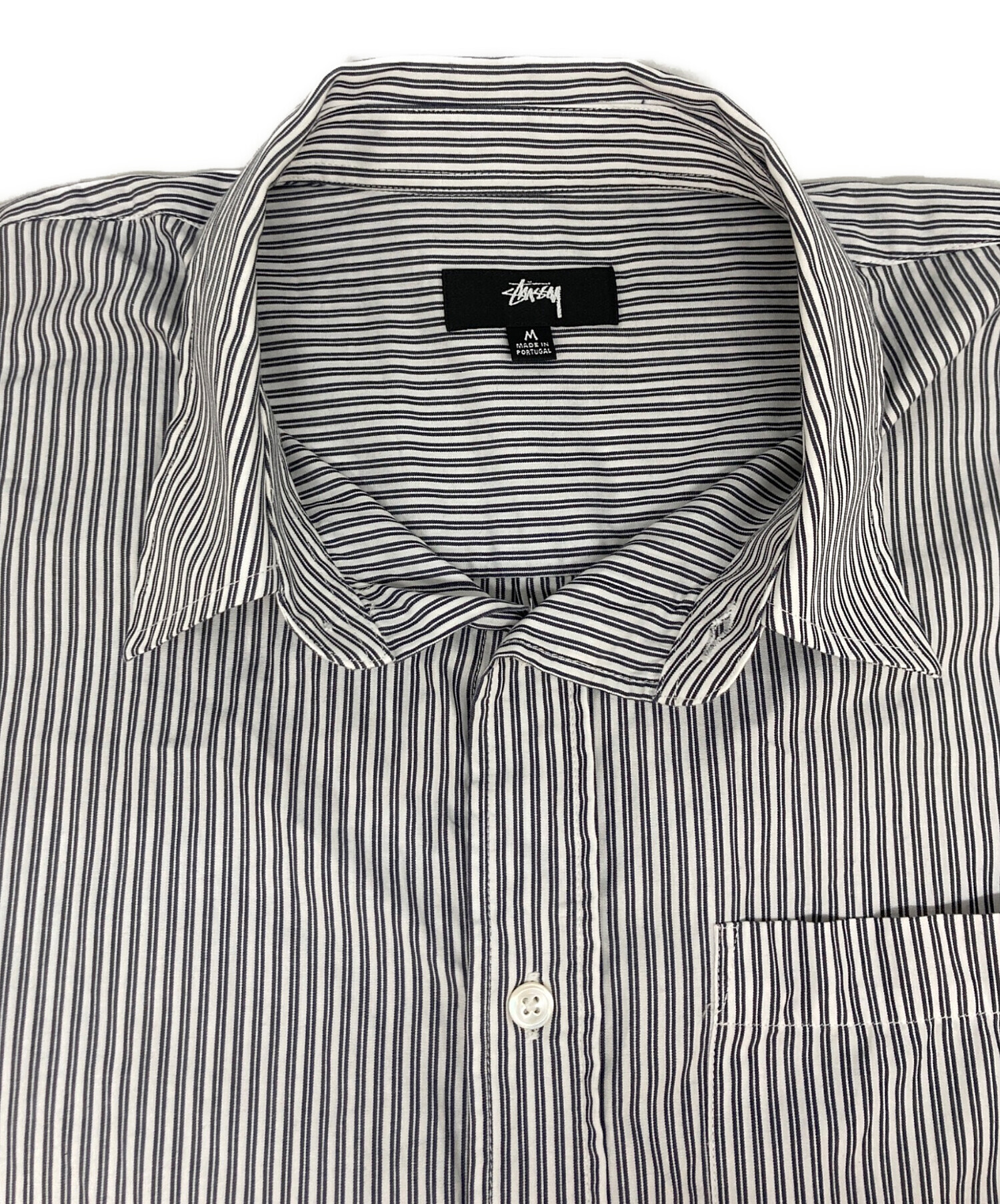 中古・古着通販】stussy (ステューシー) BOXY SS SHIRT 8 BALL STRIPE