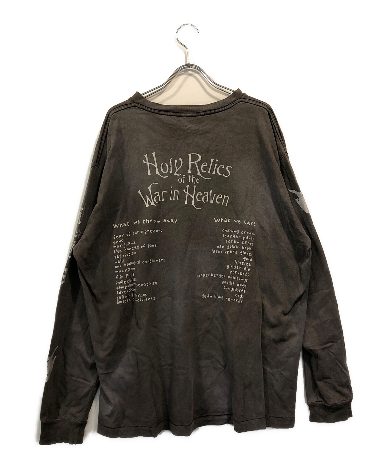中古・古着通販】SAINT MICHAEL (セントマイケル) 21AW/LS TEE 中古・古着通販】SAINT MICHAEL (セントマイケル) 21AW/LS TEE