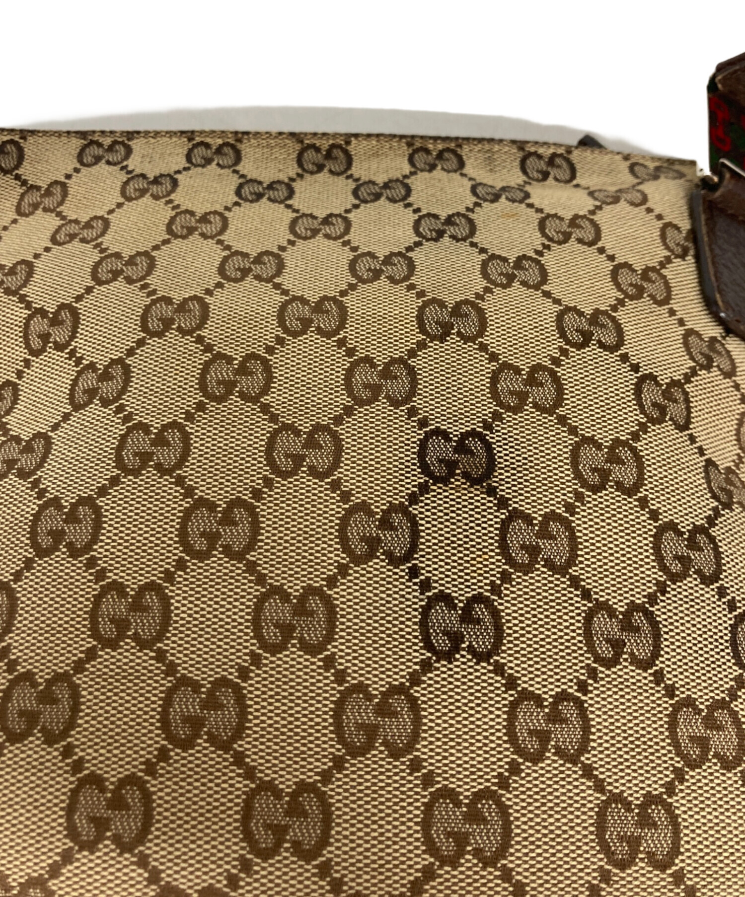 中古・古着通販】GUCCI (グッチ) GGキャンバスショルダーバッグ