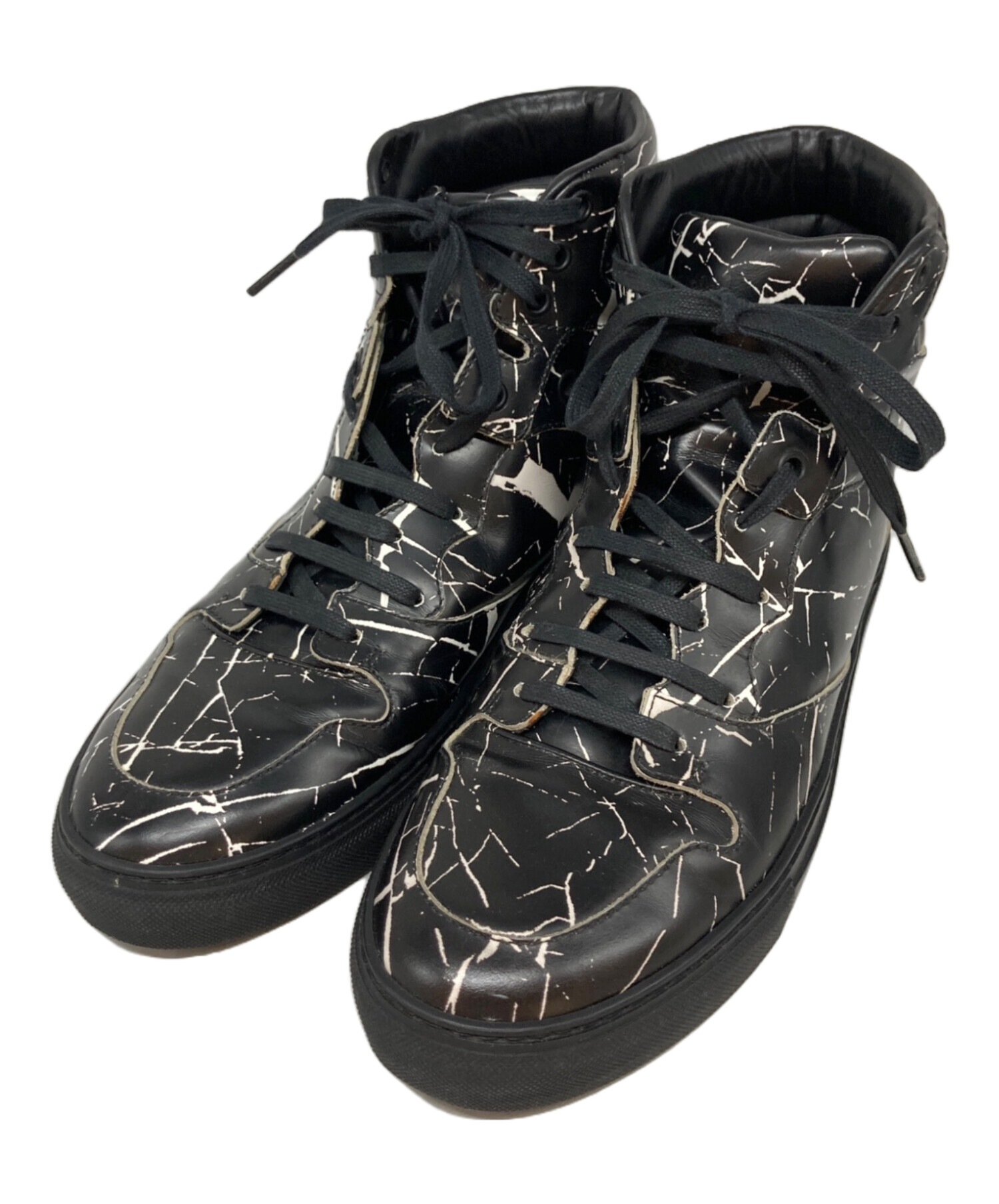 中古・古着通販】BALENCIAGA (バレンシアガ) プリントハイカット 
