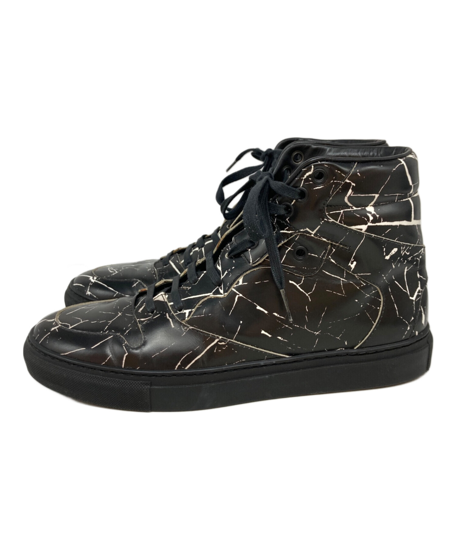 中古・古着通販】BALENCIAGA (バレンシアガ) プリントハイカット 