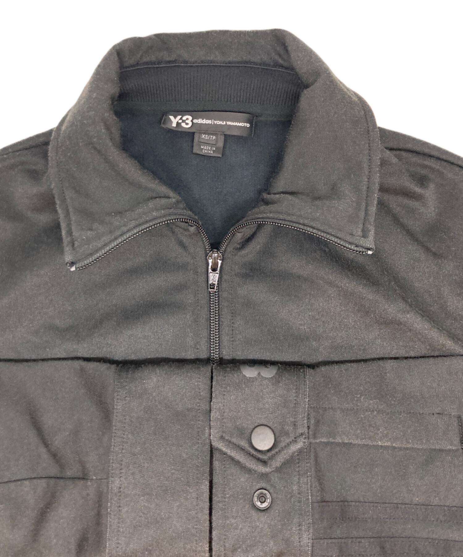 中古・古着通販】Y-3 (ワイスリー) LETTERS TRACK JACKET ブラック 