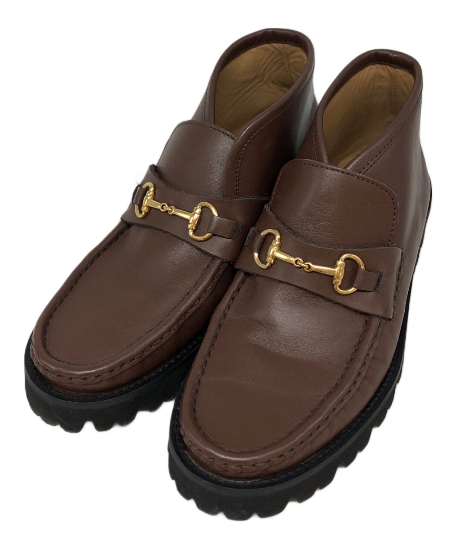 CAMINANDO/カミナンドBIT MID CUT ローファー黒38 | VACHAMBER.COM