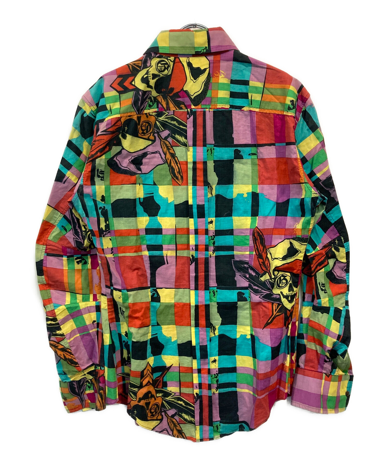 JOHN GALLIANO ジョンガリアーノ 音符ガゼッタプリントシャツ 46