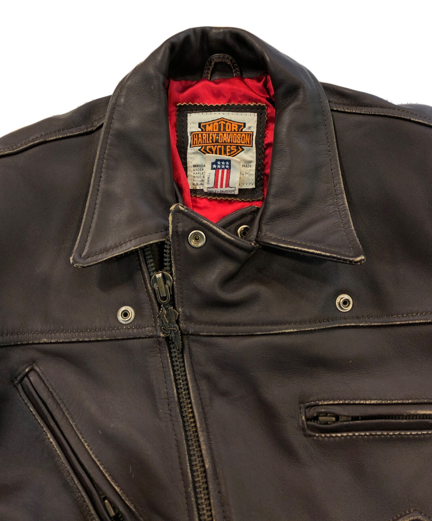 中古・古着通販】HARLEY-DAVIDSON (ハーレーダビッドソン) ライダース