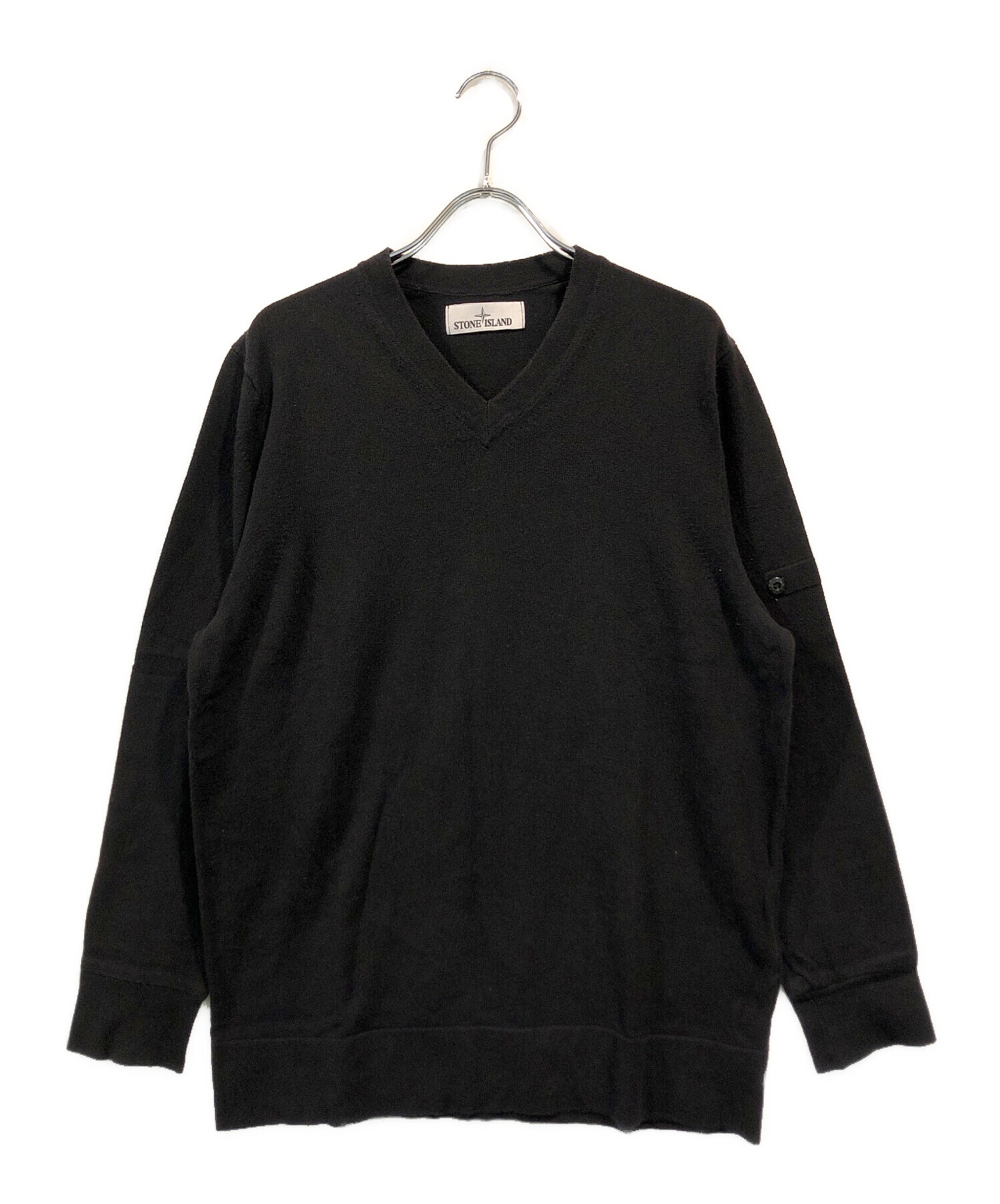 中古・古着通販】STONE ISLAND (ストーンアイランド) Vネック 中古・古着通販】STONE ISLAND (ストーンアイランド) Vネック