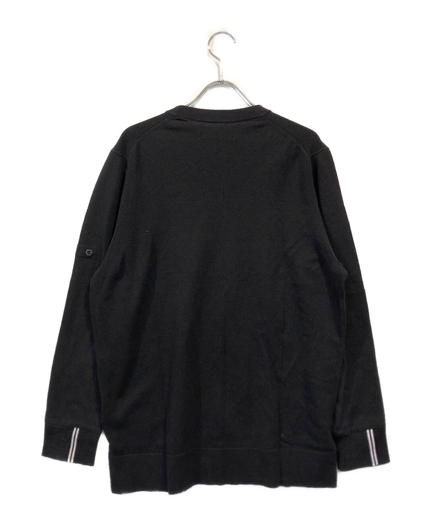 中古・古着通販】STONE ISLAND (ストーンアイランド) Vネックニット 