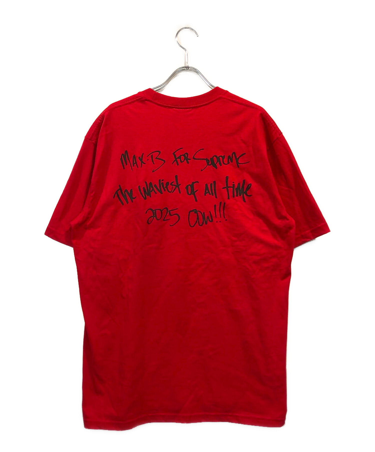中古・古着通販】Supreme (シュプリーム) Max B Tee レッド サイズ:M 