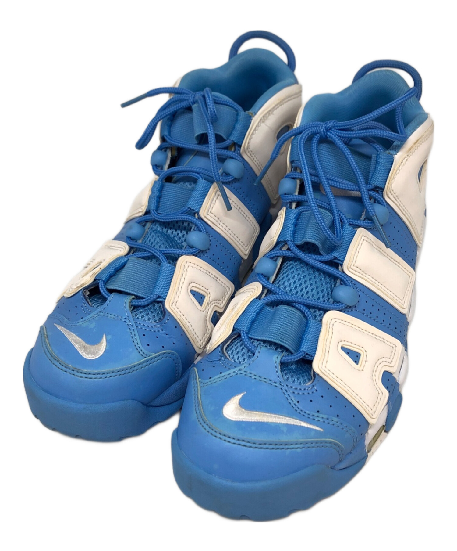 中古・古着通販】NIKE (ナイキ) AIR MORE UPTEMPO 96 ブルー サイズ 