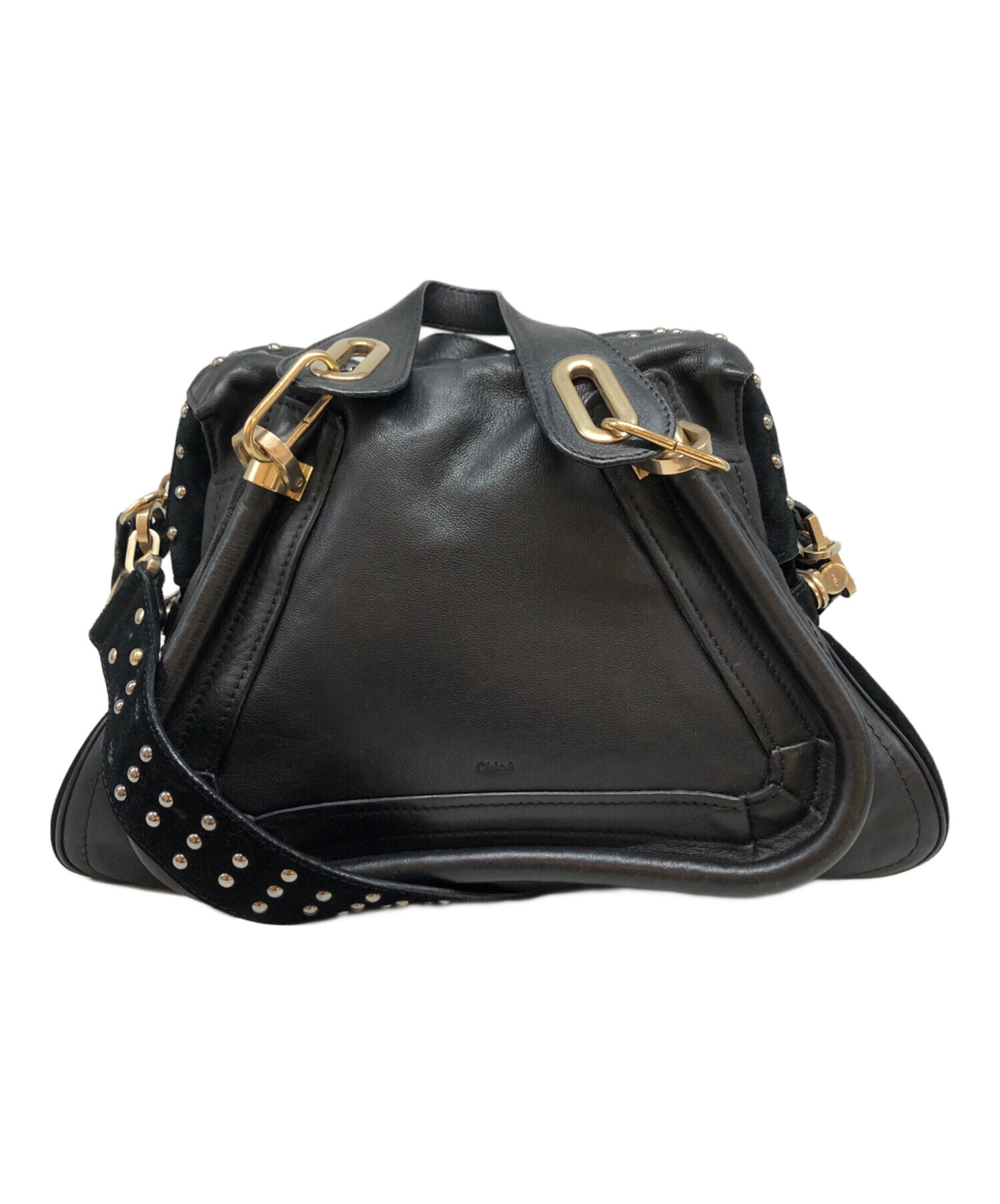 Chloe クロエ パラティ 2way パイソン ハンド ショルダー バッグ Chloe