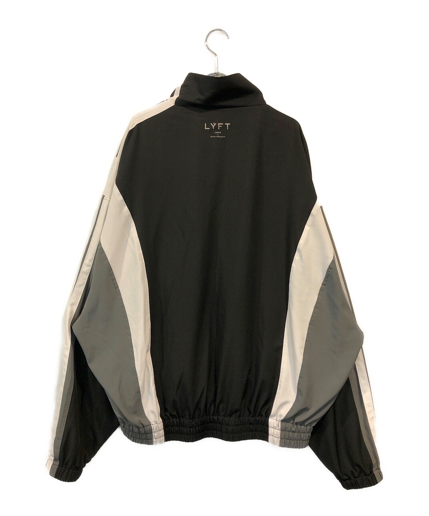 中古・古着通販】Lyft (リフト) 2Line Oversize Track Jacket ブラック 