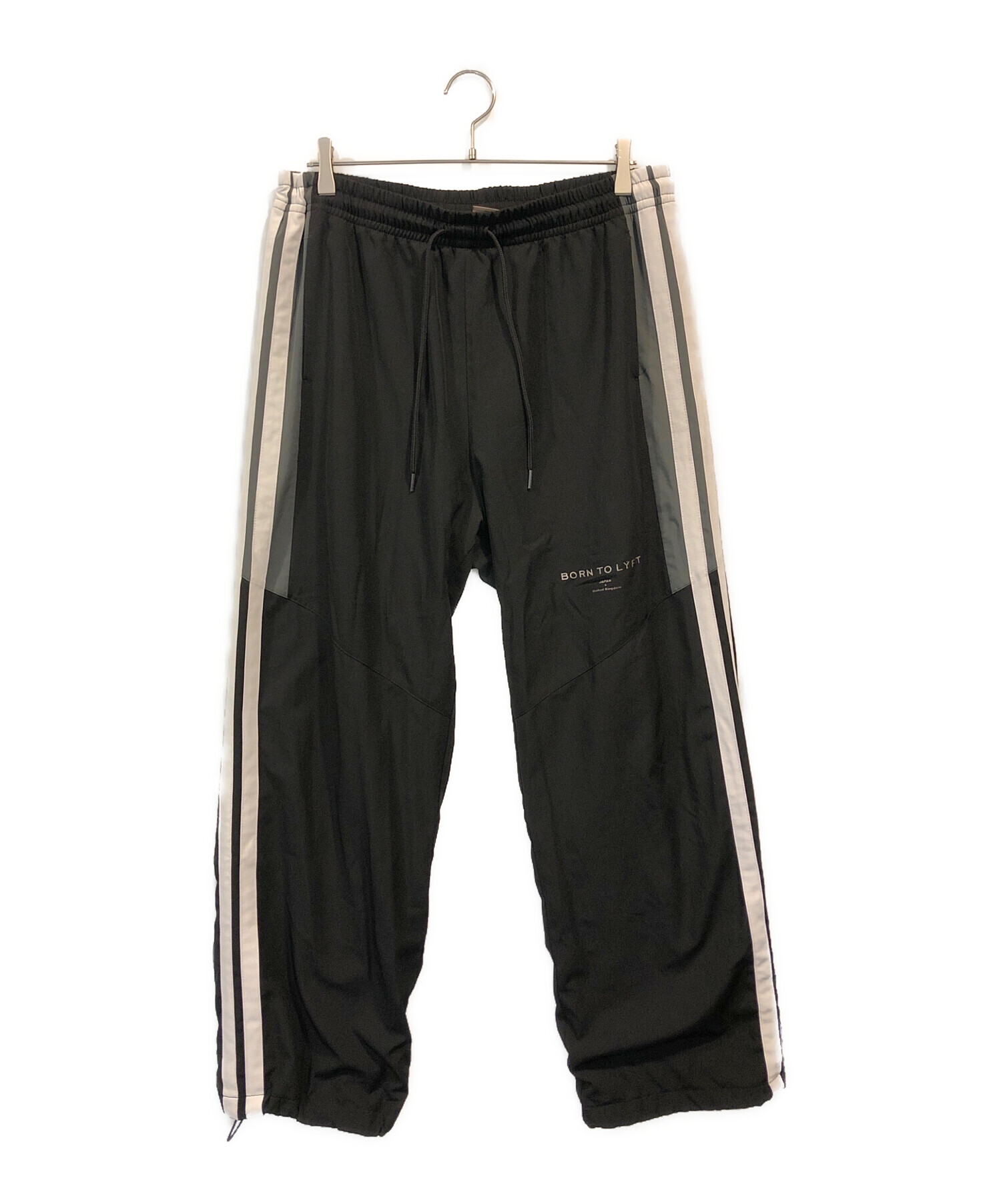 中古・古着通販】Lyft (リフト) 2Line Track pant ブラック サイズ:XL 