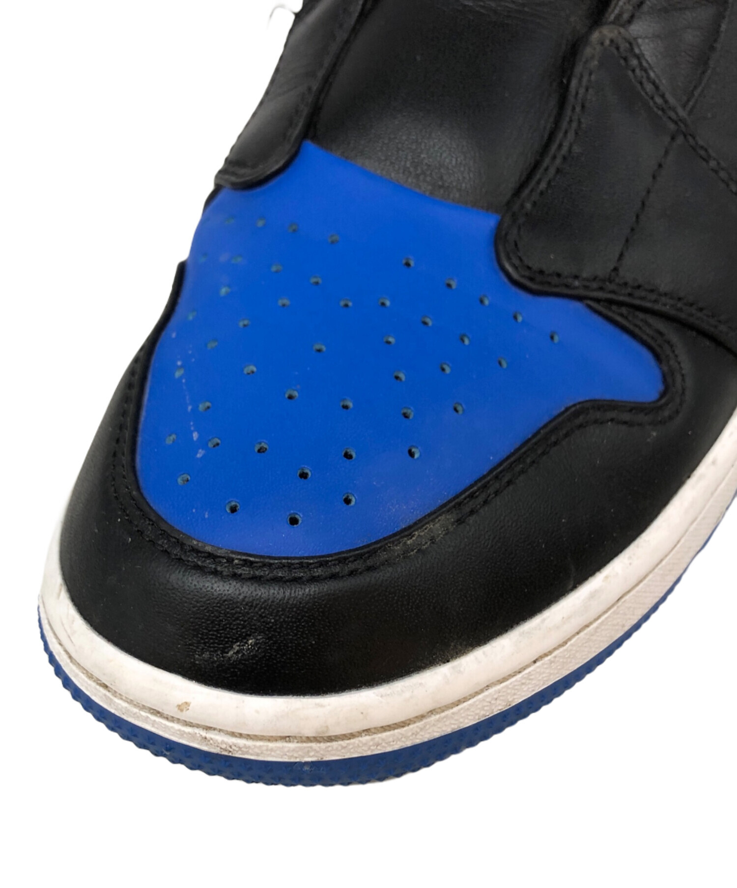 ナイキ ゴルフ ジョーダン 27 スニーカー シューズ 靴 青 天然皮革 中古・古着通販】NIKE (ナイキ) エアジョーダン1 ミュール ゴルフ