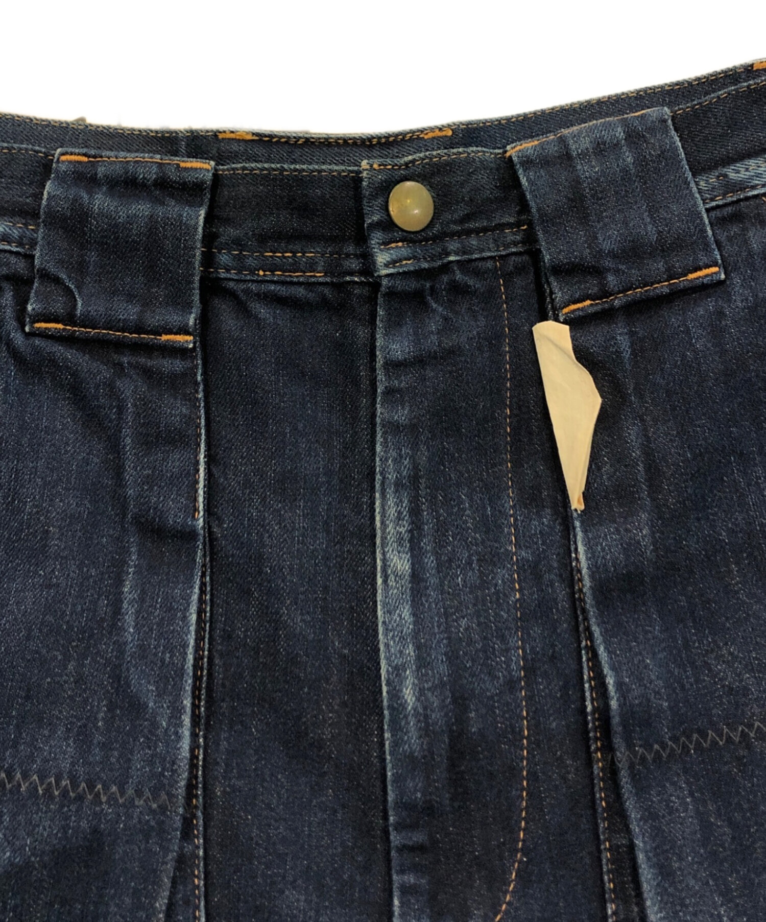 中古・古着通販】KAPITAL (キャピタル) リベットデニムショートパンツ