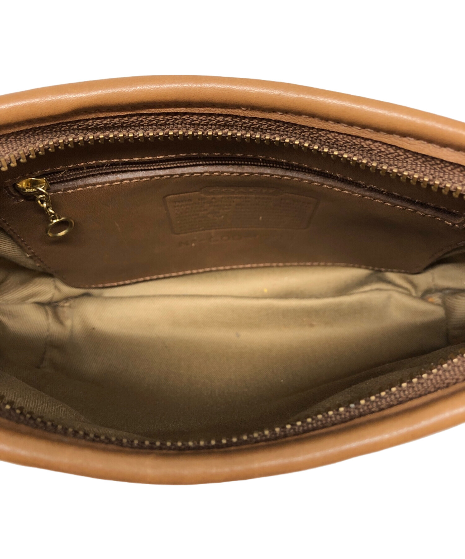 中古・古着通販】COACH (コーチ) オールドサドルバッグ ブラウン