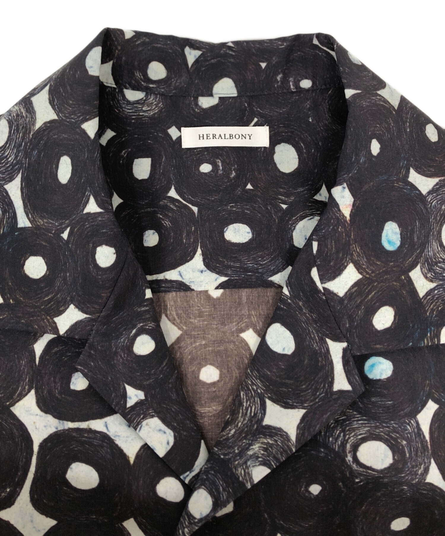 中古・古着通販】HERALBONY (ヘラルボニー) オープンカラーシャツ