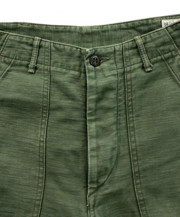 中古・古着通販】orSlow (オアスロウ) ファティーグパンツ オリーブ