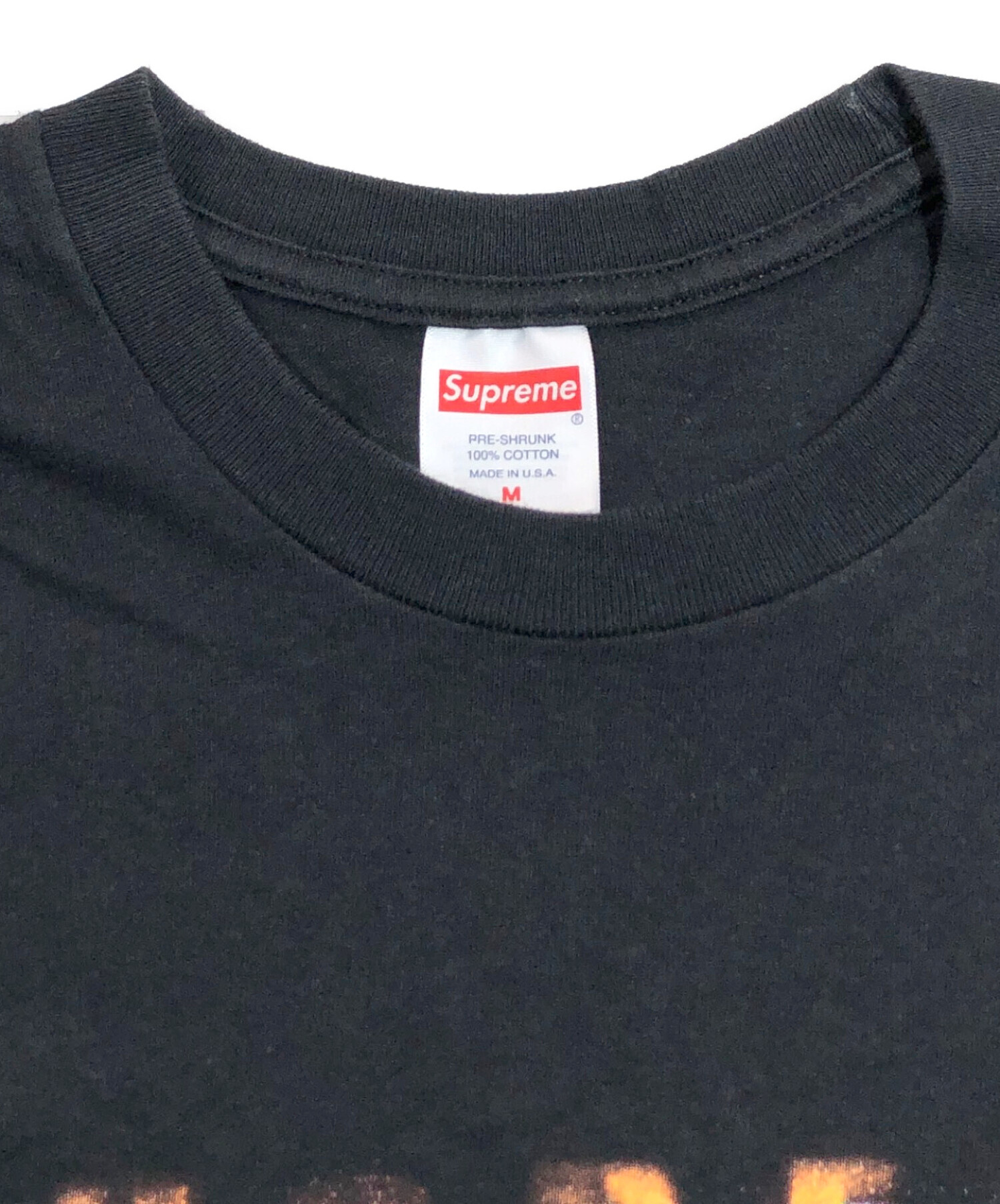 中古・古着通販】Supreme (シュプリーム) STENCIL TEE ブラック サイズ 