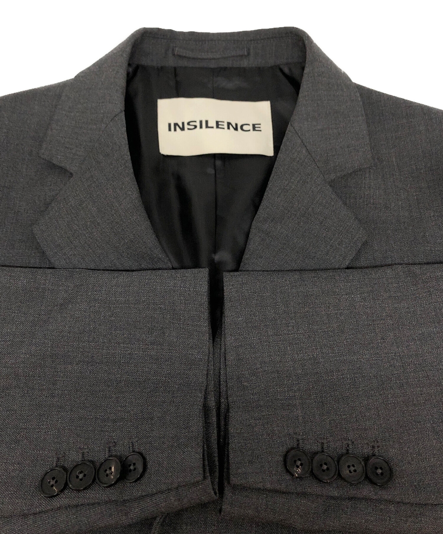 中古・古着通販】INSILENCE (インサイレンス) Oversized wool blazer 