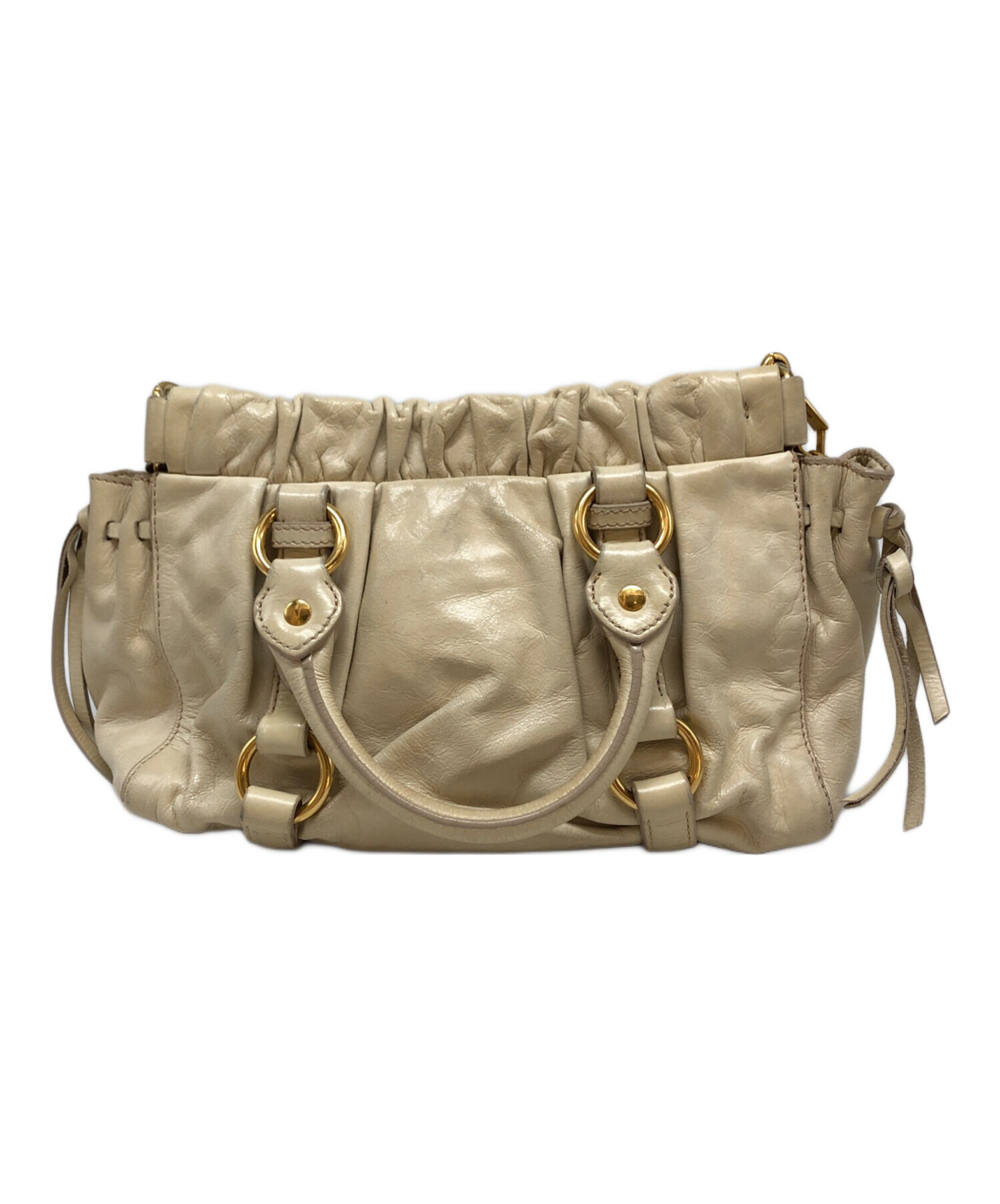 中古・古着通販】MIU MIU (ミュウミュウ) 2WAYショルダーバッグ