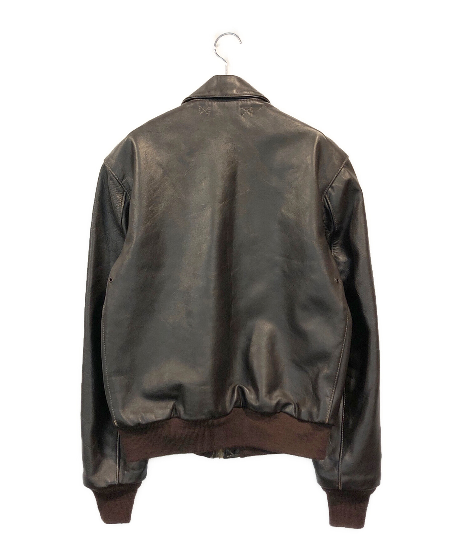 中古・古着通販】VANSON (バンソン) A-2フライトジャケット ブラウン