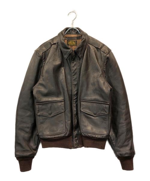 中古・古着通販】VANSON (バンソン) A-2フライトジャケット ブラウン