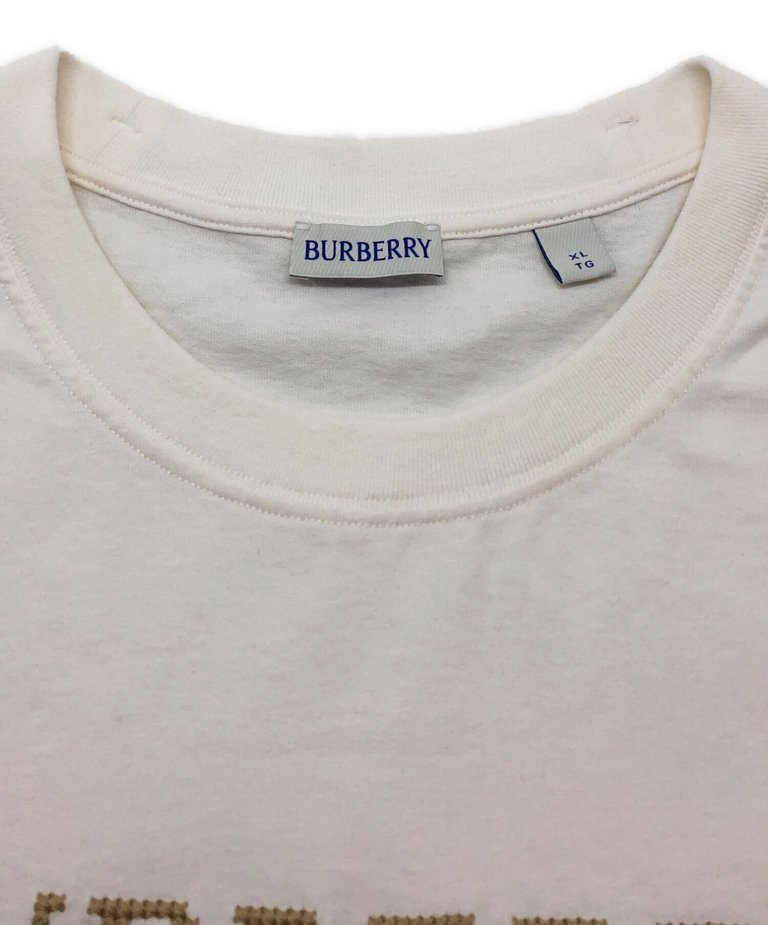 中古・古着通販】BURBERRY (バーバリー) クロスステッチ EKD コットンT 