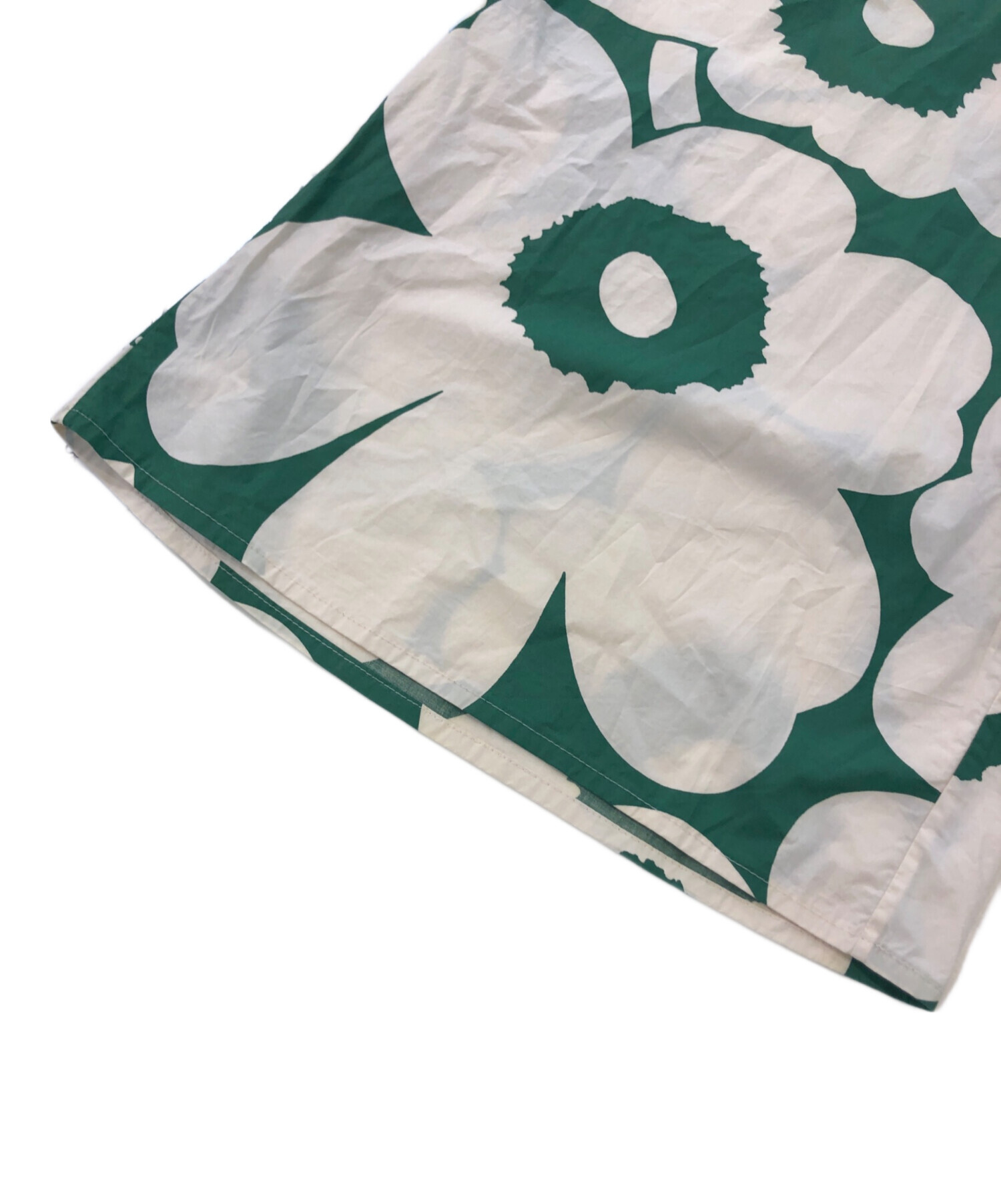 中古・古着通販】marimekko (マリメッコ) ウニッコ柄スカート グリーン