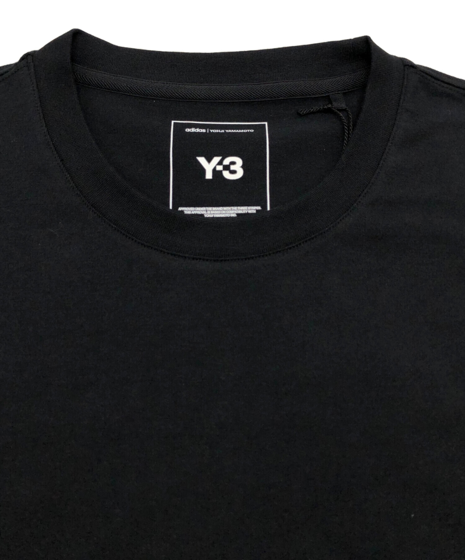 中古・古着通販】Y-3 (ワイスリー) バックプリントTシャツ ブラック 